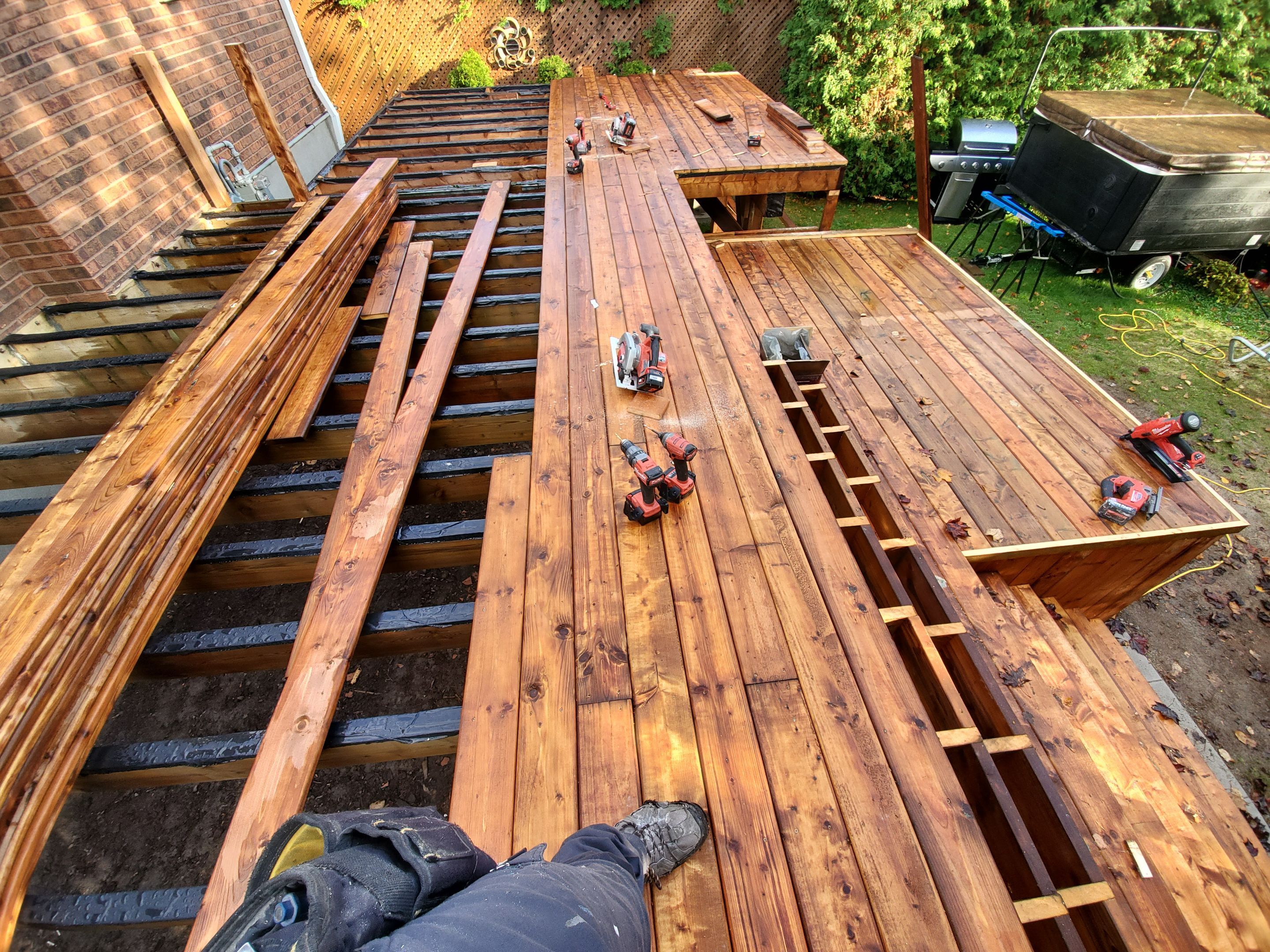 Deck Construction by Impact Construction Sudbury