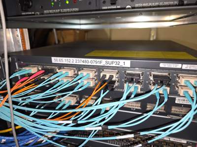 Structured cabling installation by CimaSolutions