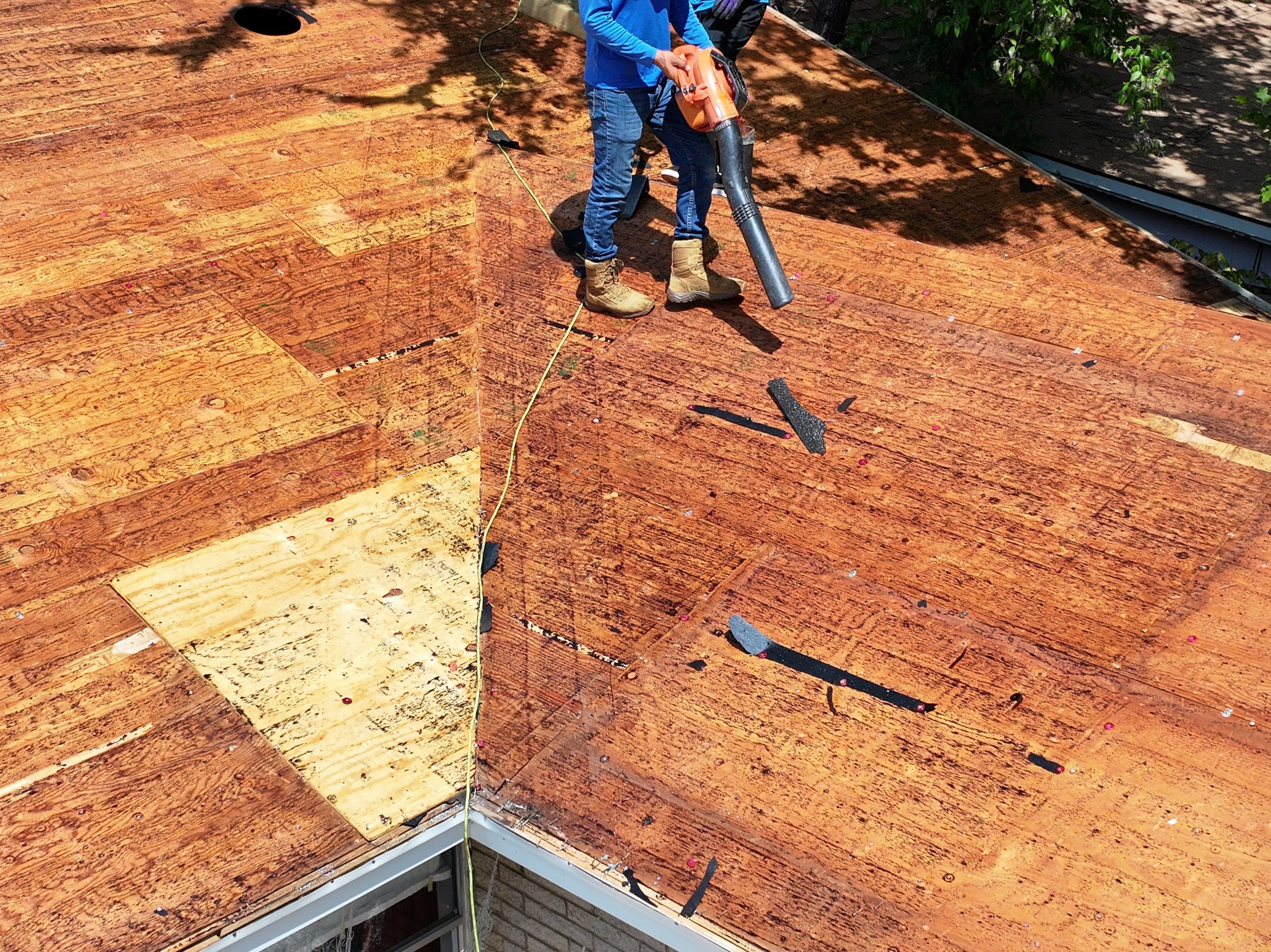 Residential reroof redeck using Certainteed landmark burnt Siena by Becker Roofing and Exteriors