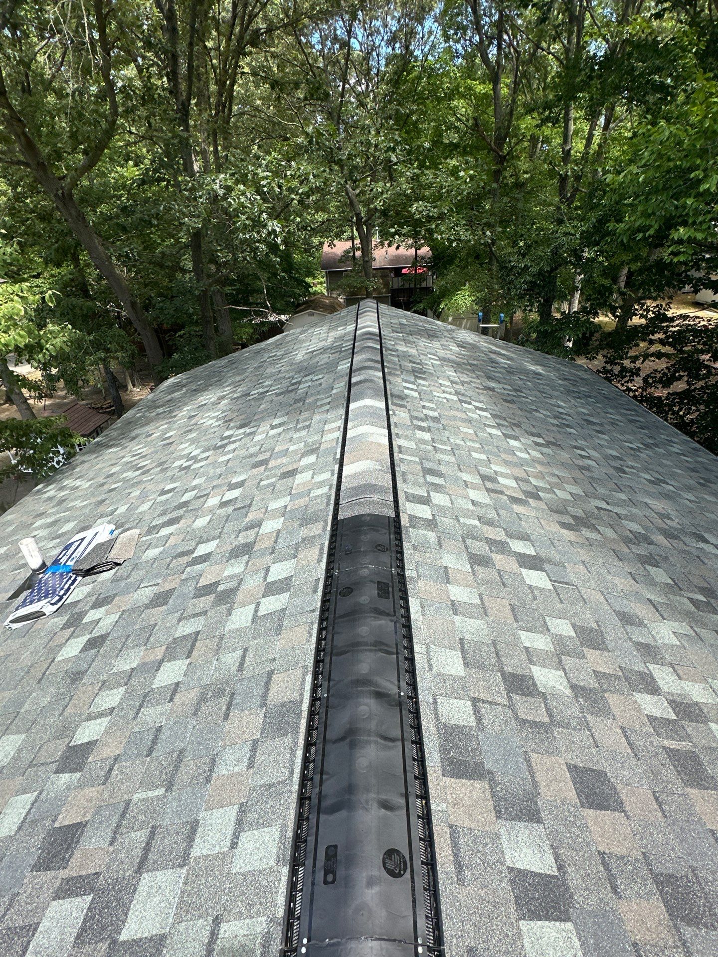 Residential Roofing Installation using TAMKO TITAN - THUNDERSTORM GRAY by Storm Ready Exteriors