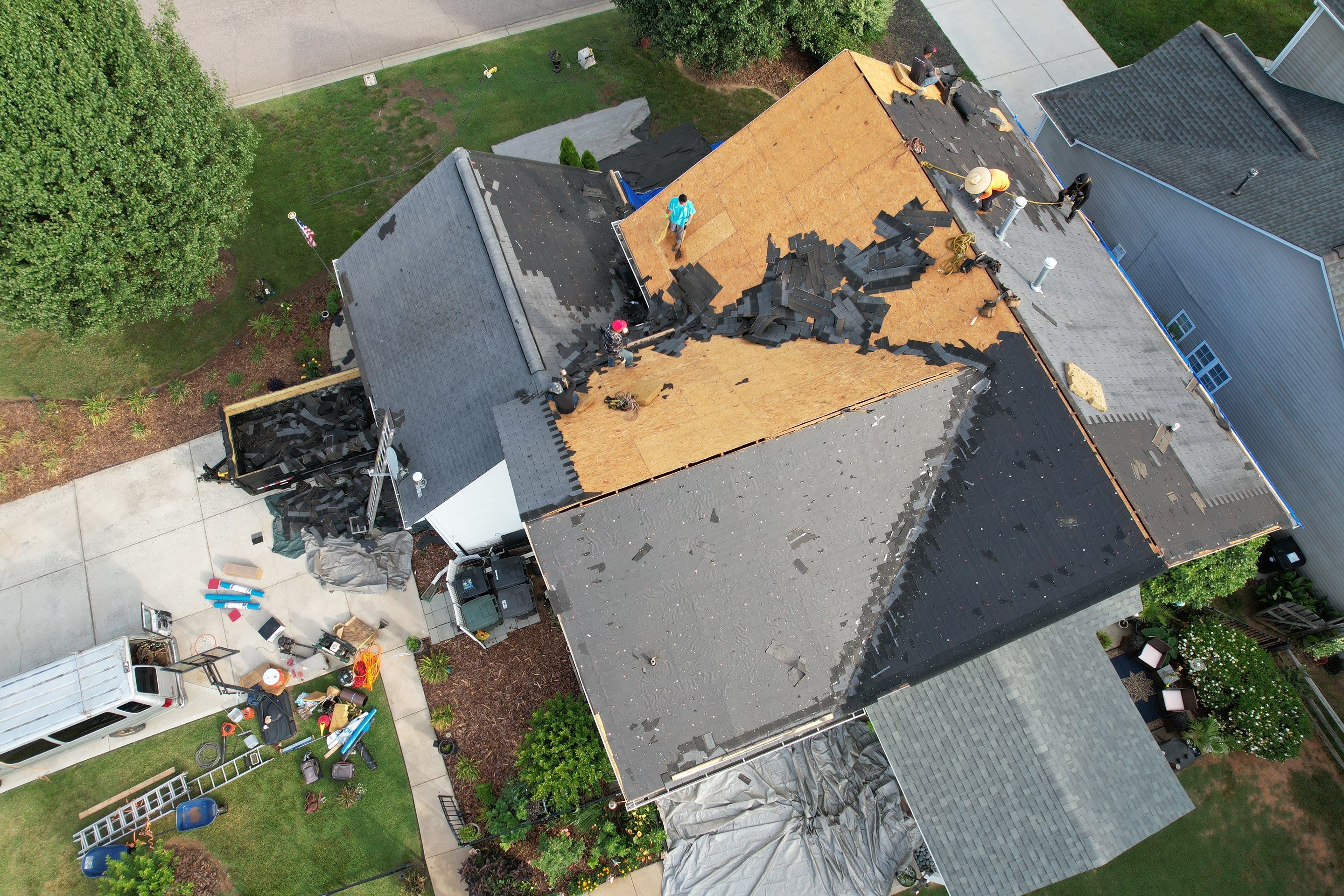 Roof had wind damage all over by Best Roofing Now LLC