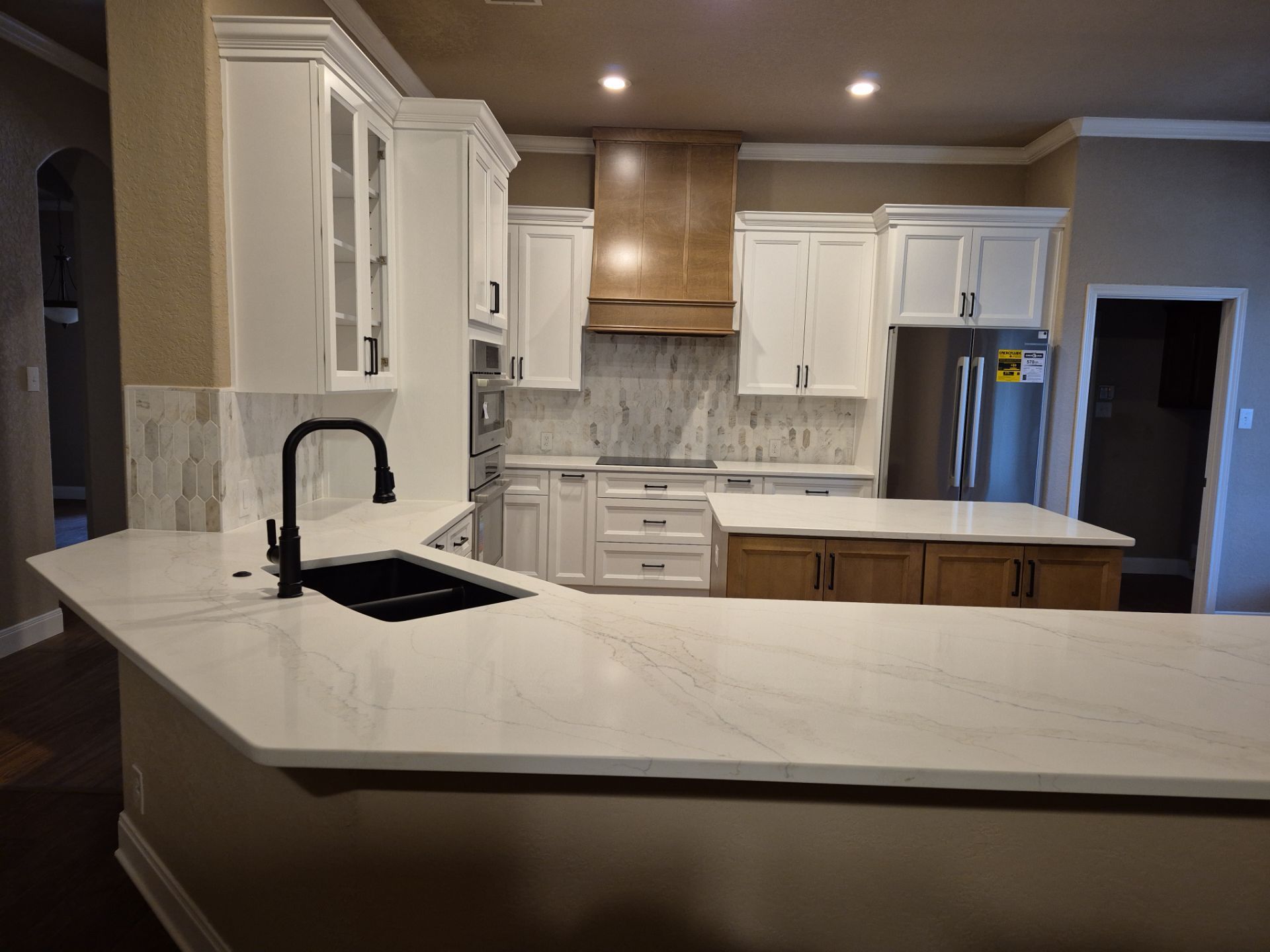 Schertz Kitchen Remodel with Two-Tone Cabinets and Quartz Countertops by Legacy Bath and Kitchen