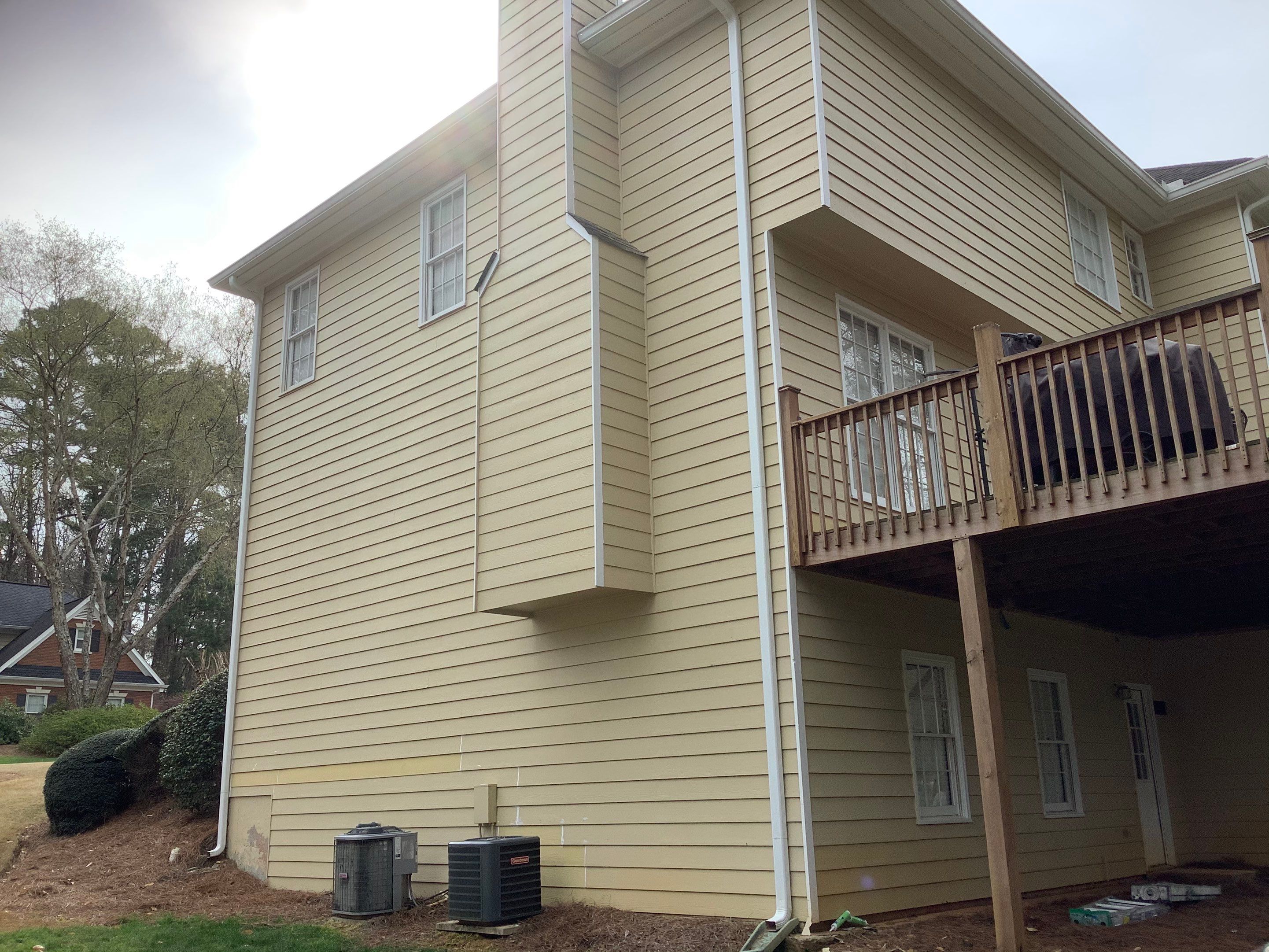 Exterior Home Painting and Trim Update in Kennesaw by Swift Home Renovations