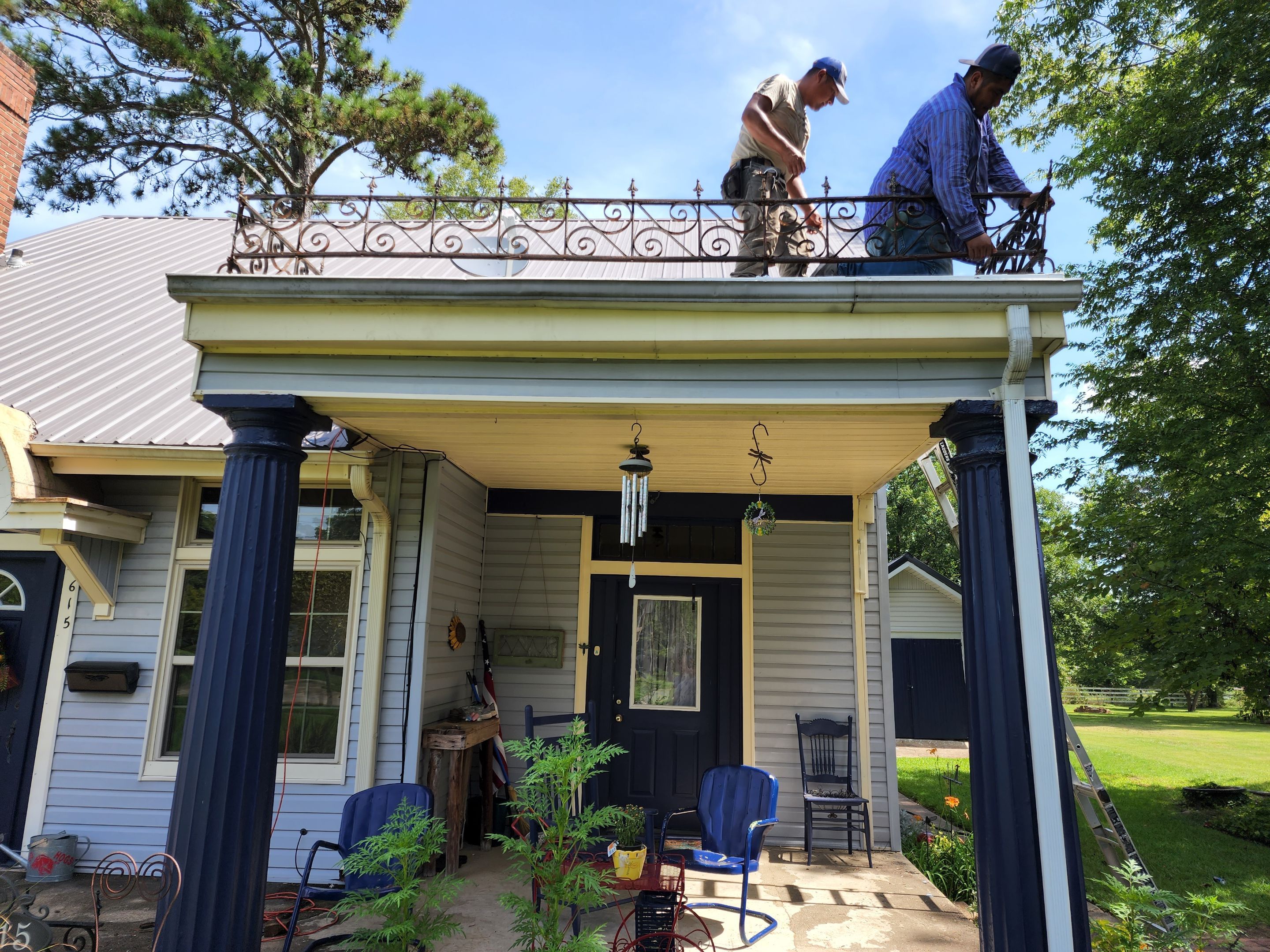 Residential PVC Installation in Prescott, Arkansas by Hostetler Roofing