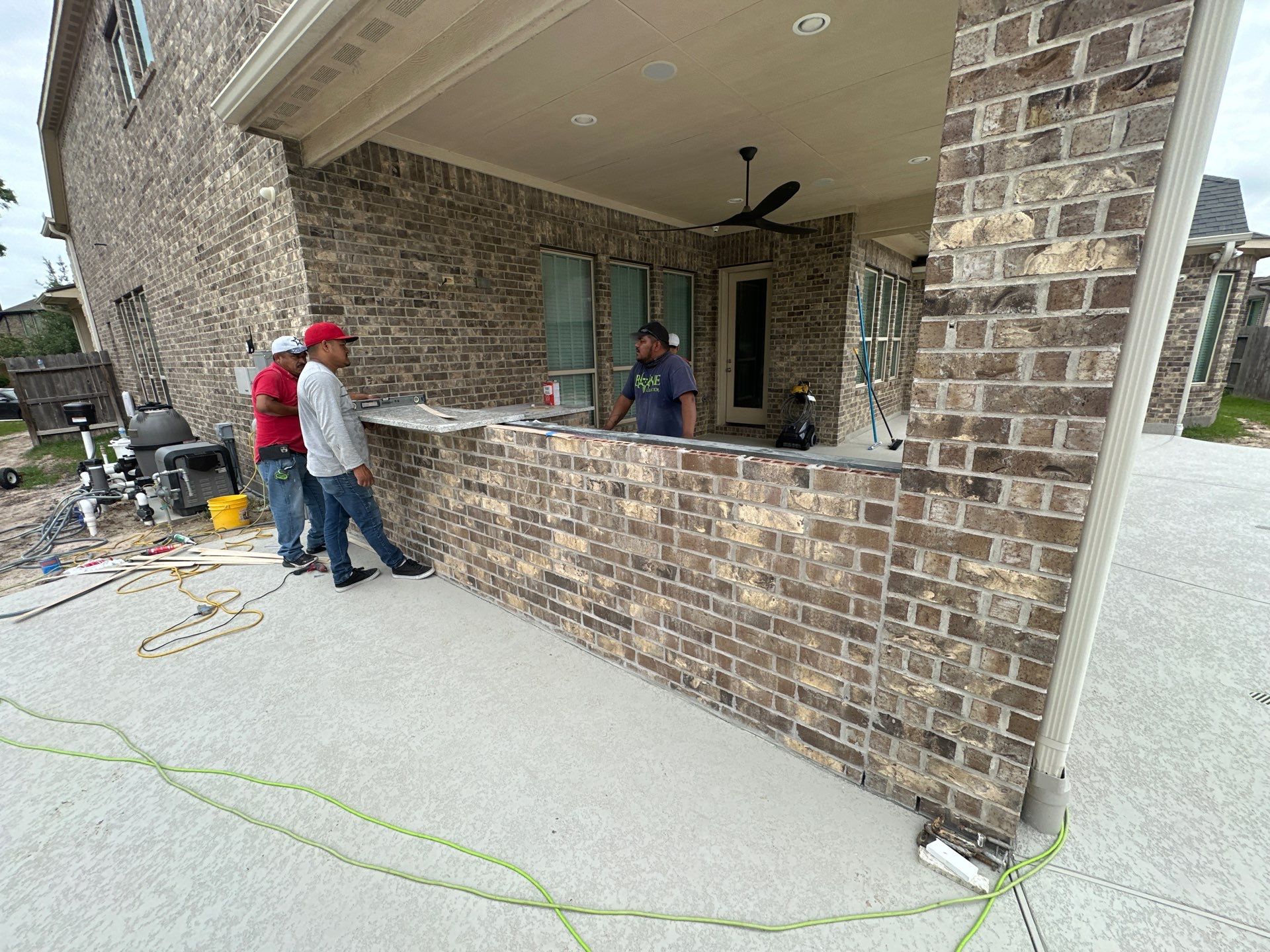Summer Kitchen in Spring, TX by SophAlx LLC