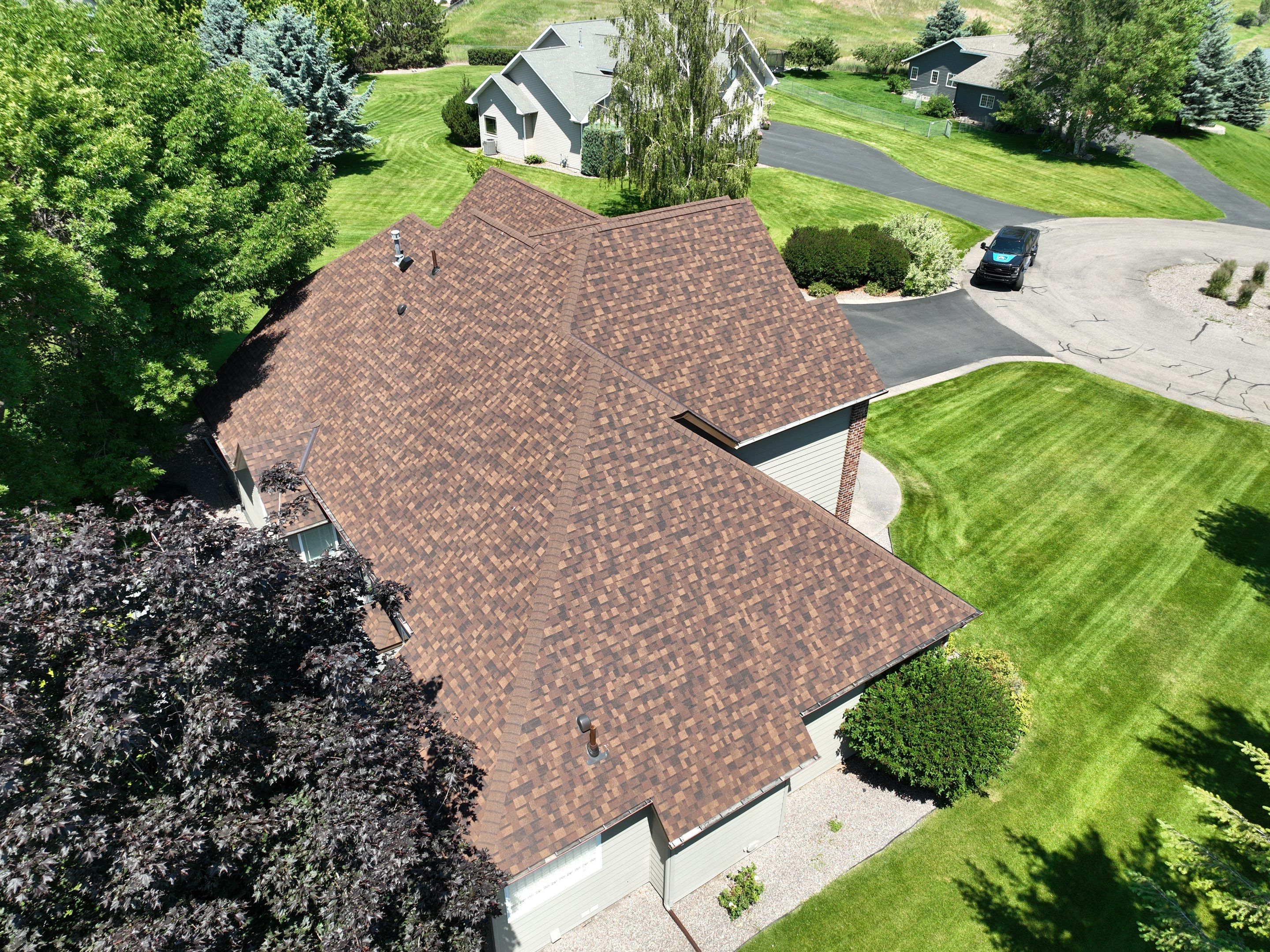 Roof Replacement  using Owens Corning TruDefinition Duration - Brownwood by Montana Roofing Solutions