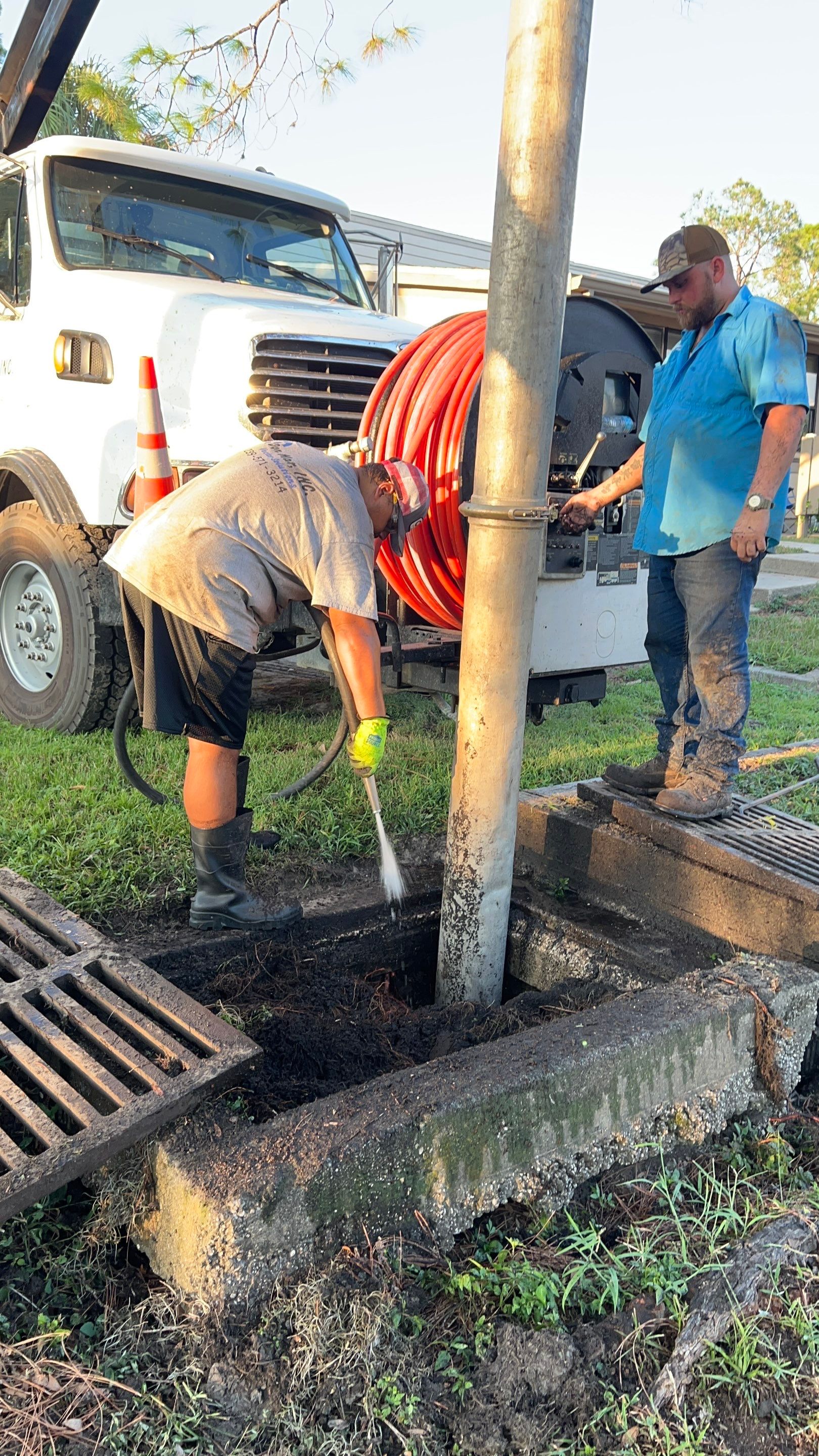 Apartment Complex Storm Water System Cleaning and Maintenance by Don Mar, Inc. Storm Water Solutions