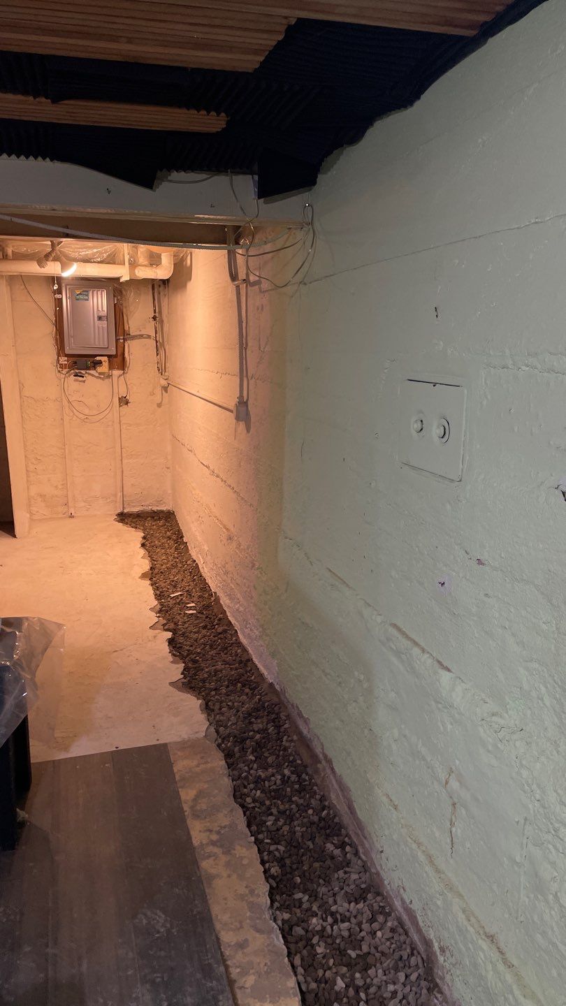 Ending Garik's Groundwater Issues For Good-And-All! by Waterproofing Northeast