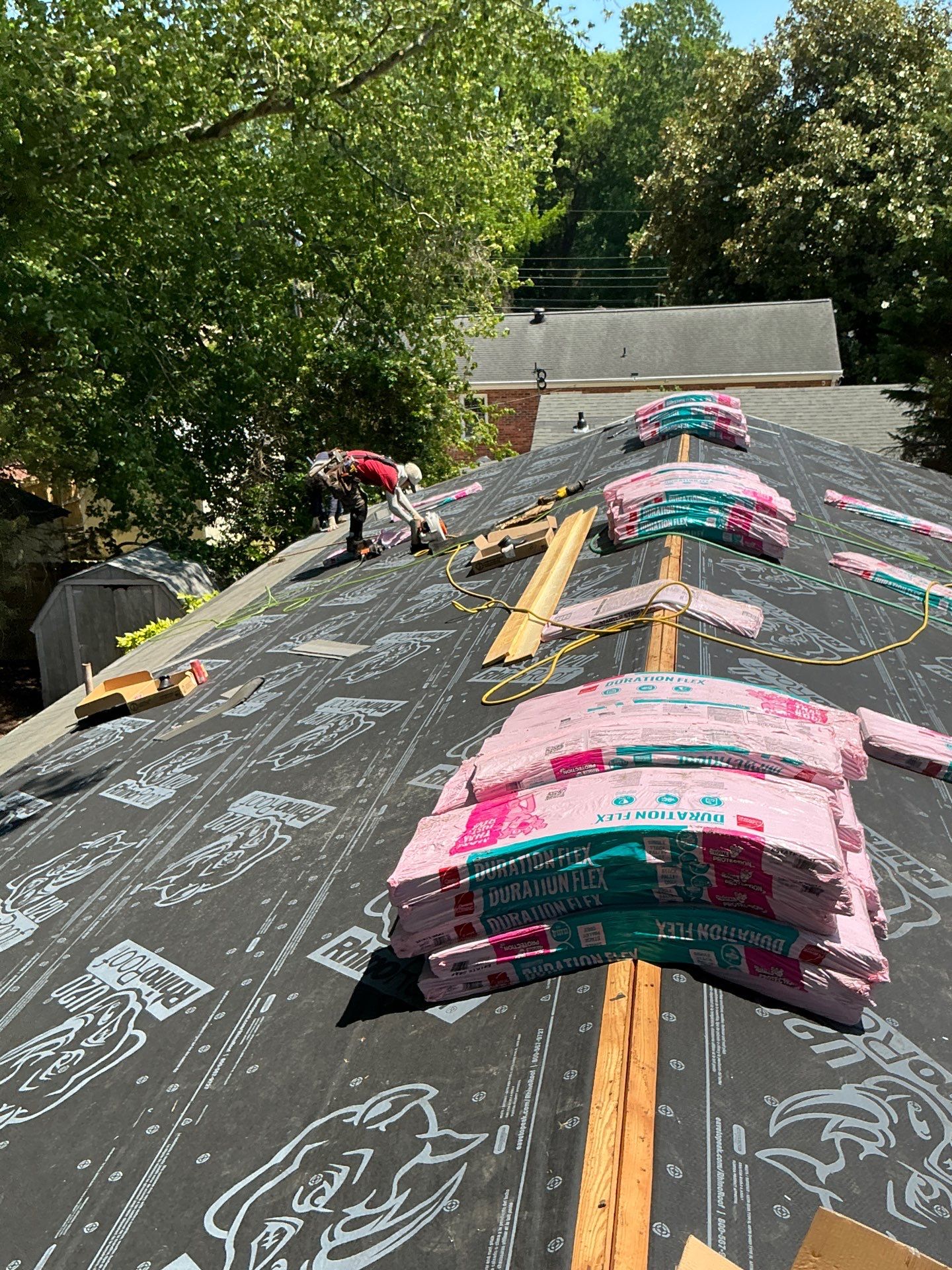Asphalt Shingle Roof Replacement for Williamsburg Residential Property by Cade Construction