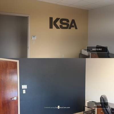 From Dated to Dramatic: A Tyler, Texas Accent Wall Transformation