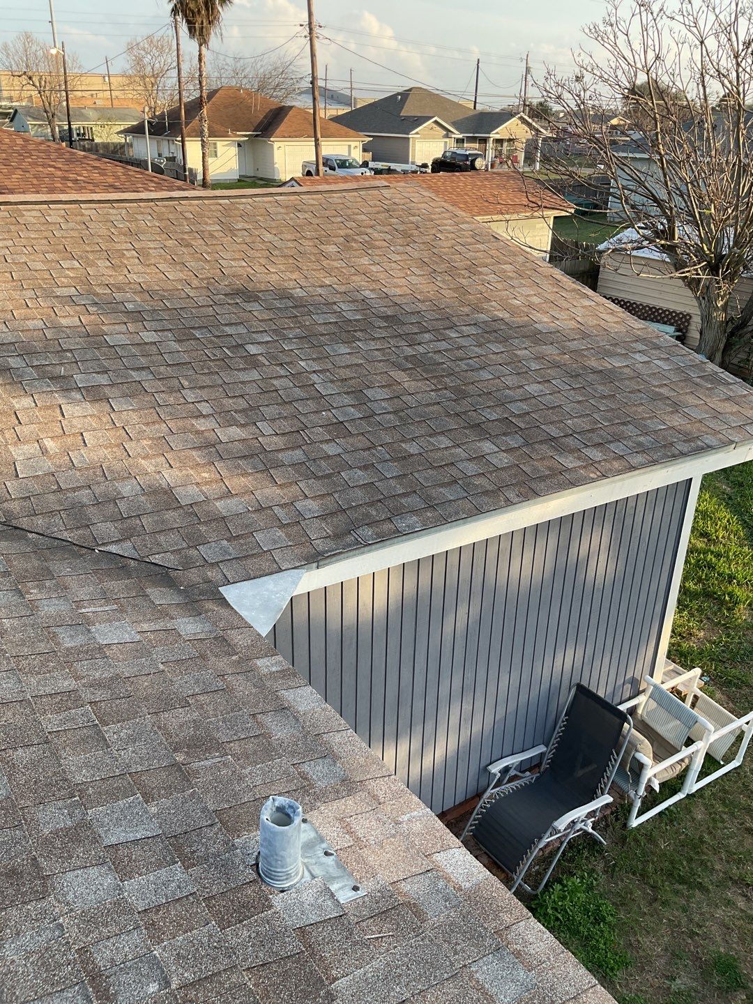 Residential Roofing Installation using GAF Natural Shadow by Lighthouse Roofing
