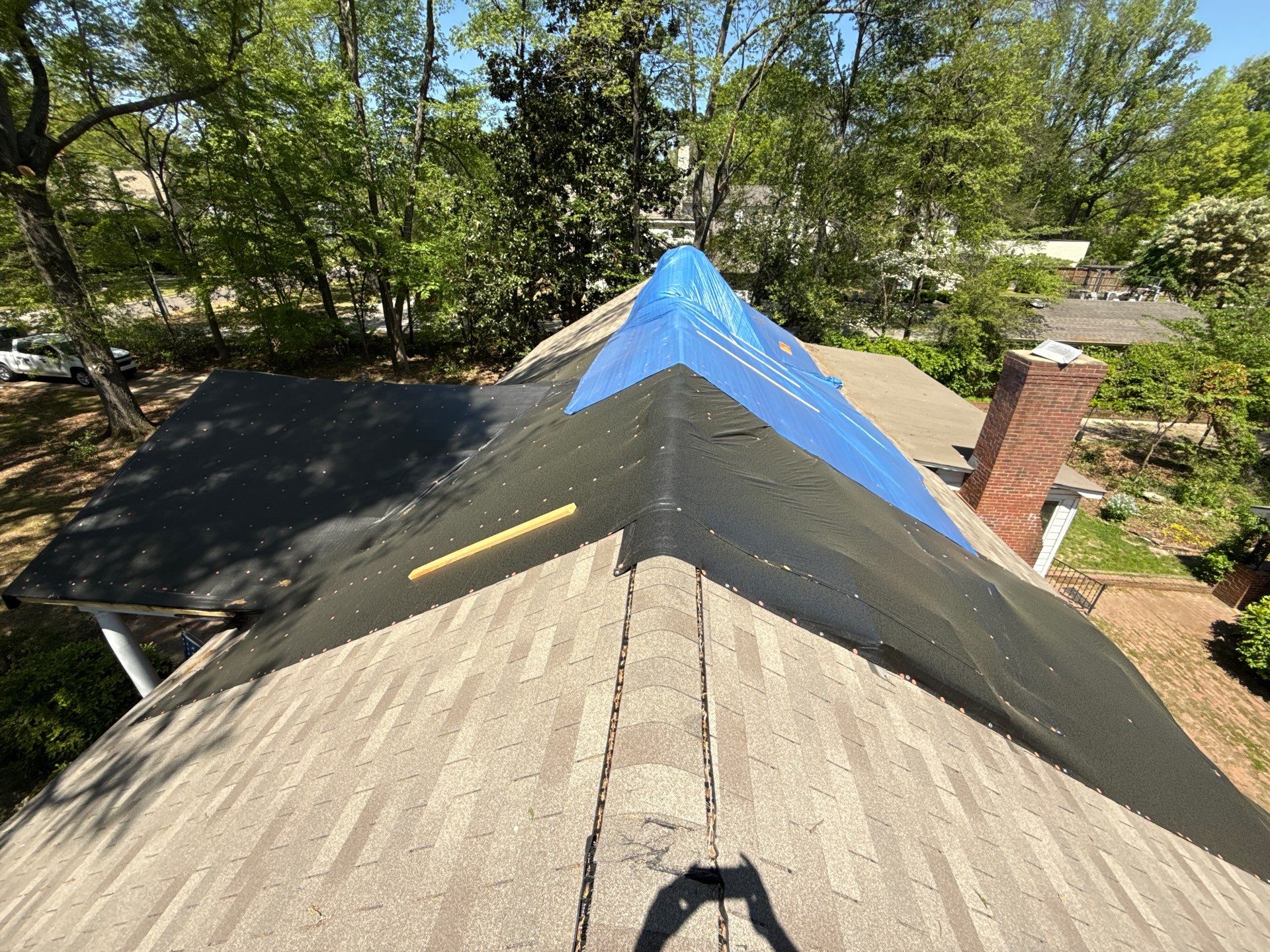 Structural Restoration and Asphalt Shingle Roof Replacement with Interior Repairs in East Memphis by Revival Roofing Services