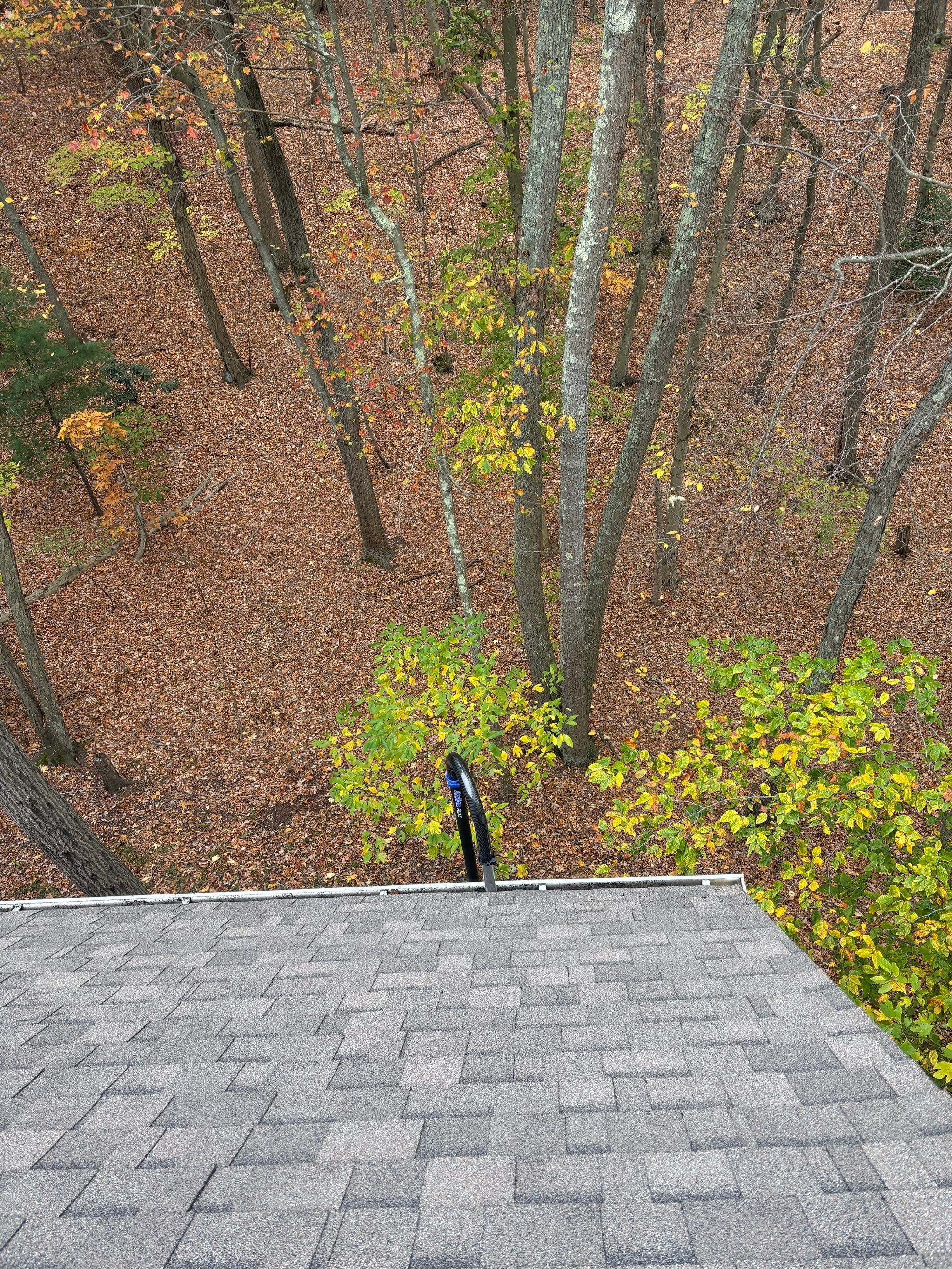 Stony Brook High-Rise Gutter Cleaning Project 🏠✨ by Above All Gutters 