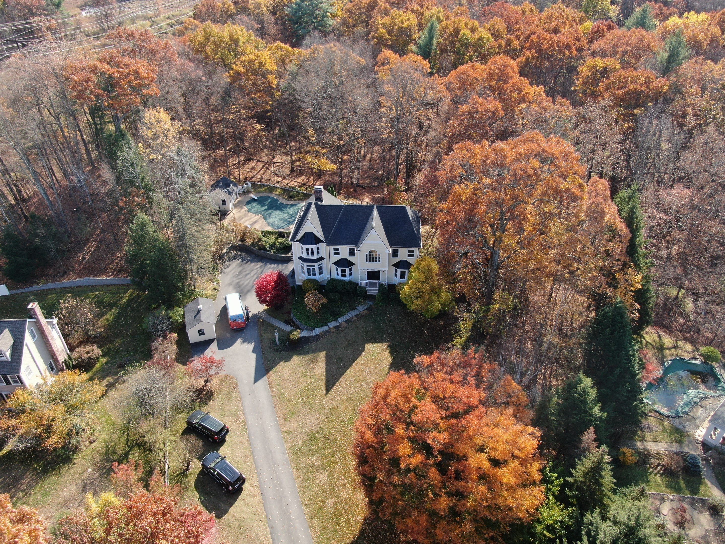 New Roof, Skylights, and Metal Accent Roof Installation in Groton by Mighty Dog Roofing of Greater Middlesex County