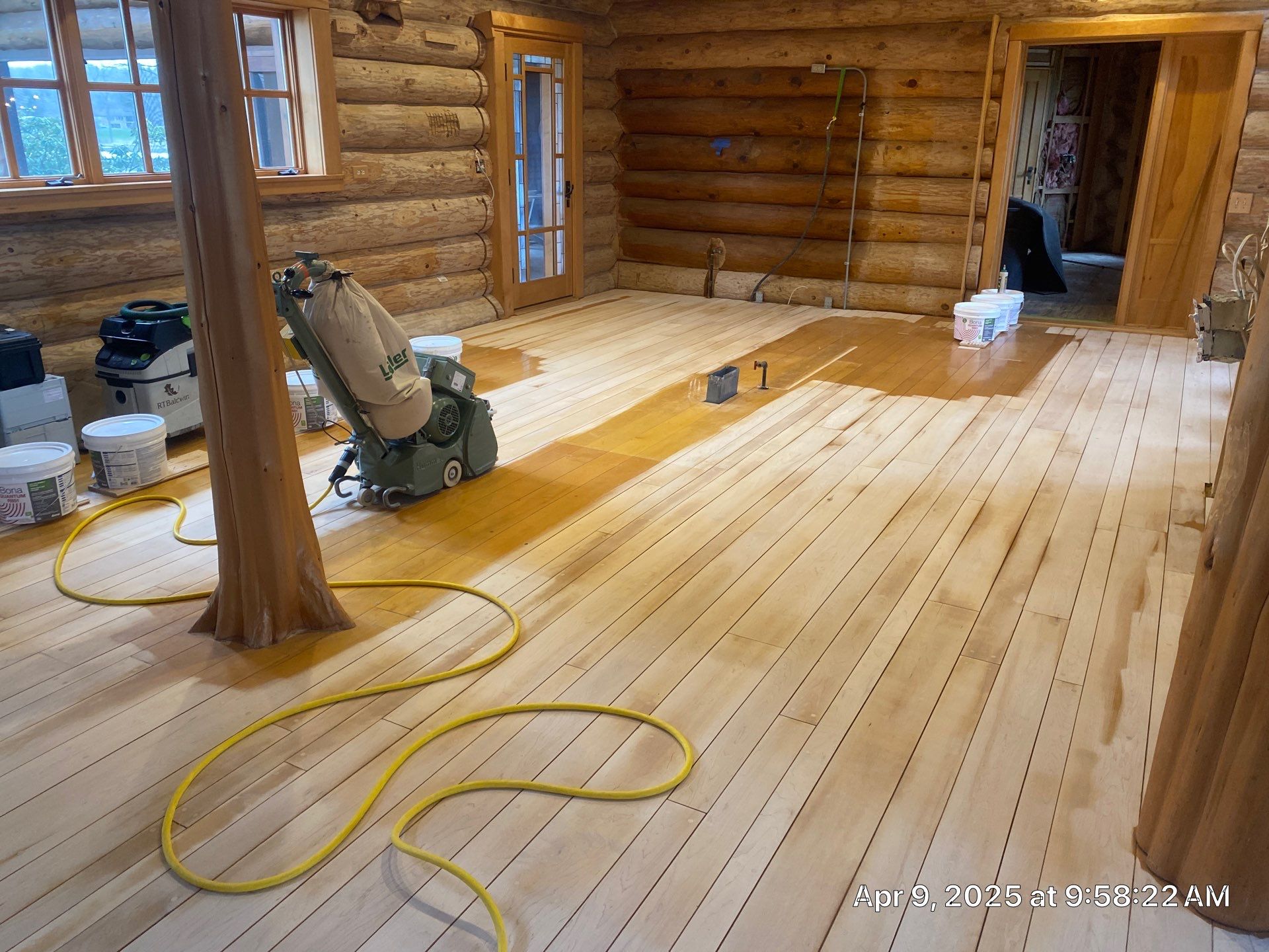 Refinish On Existing Maple by RTBaldwin Hardwood Floors