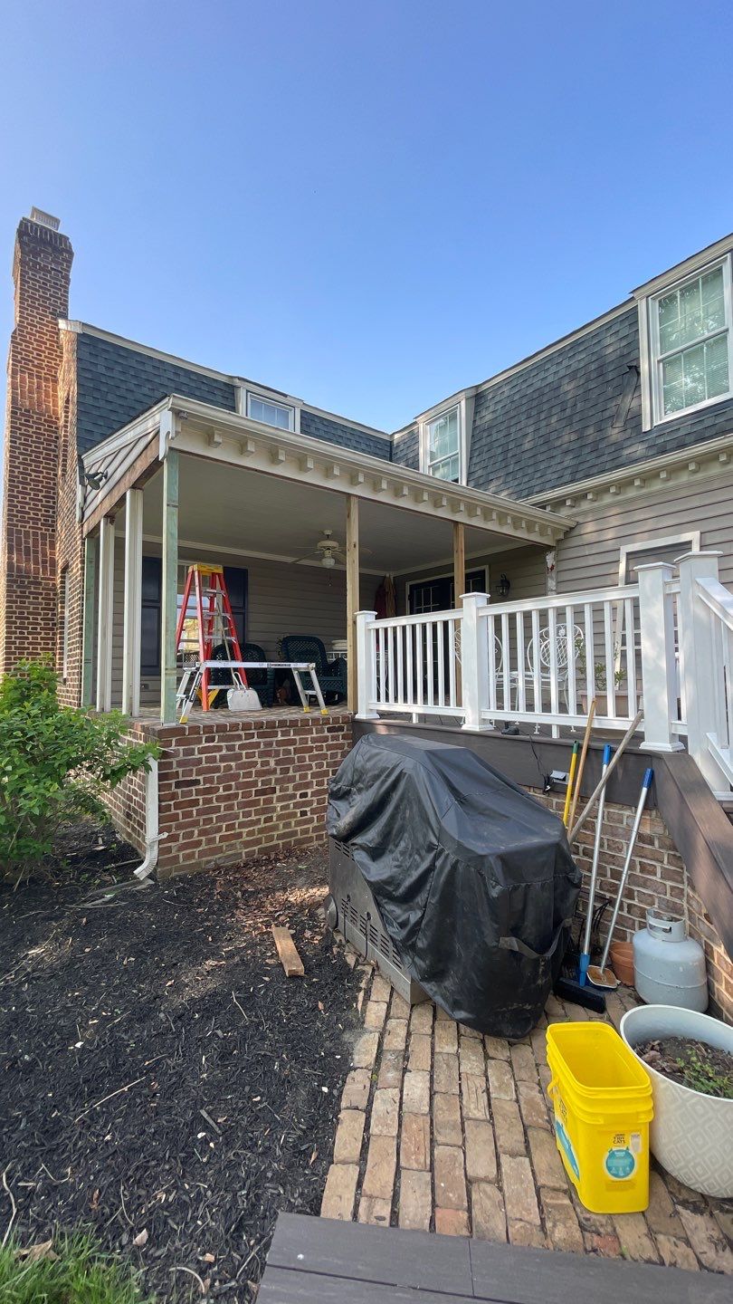 Screen Porch Renovation - Fallston MD by HomeWerkes Design & Build