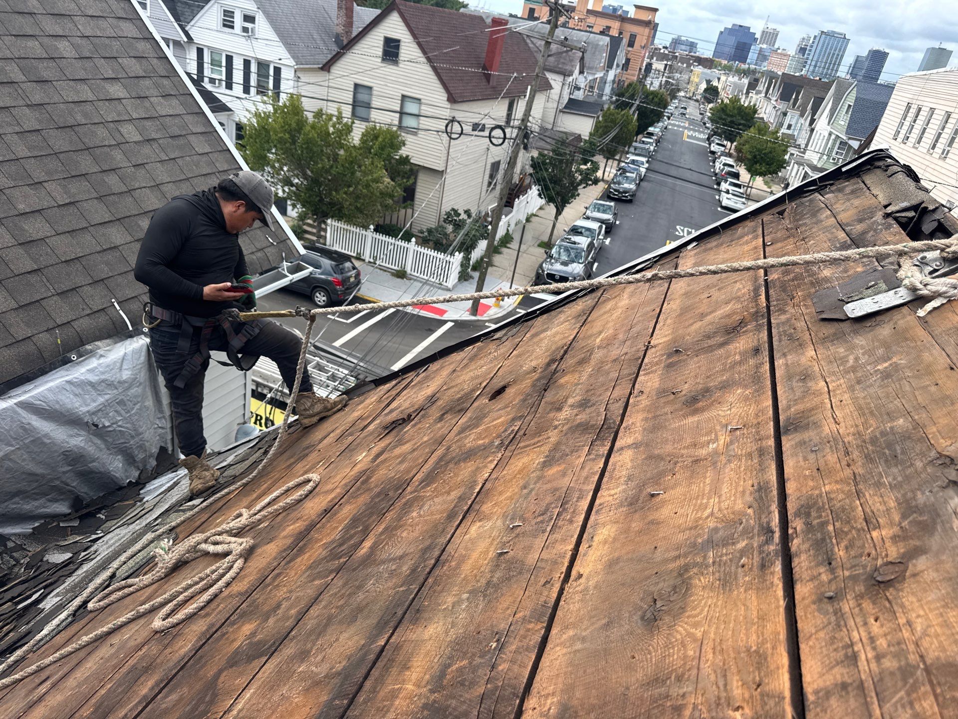 Full Residential Roof Replacement and Decking Repair in East Newark by AVEQOR