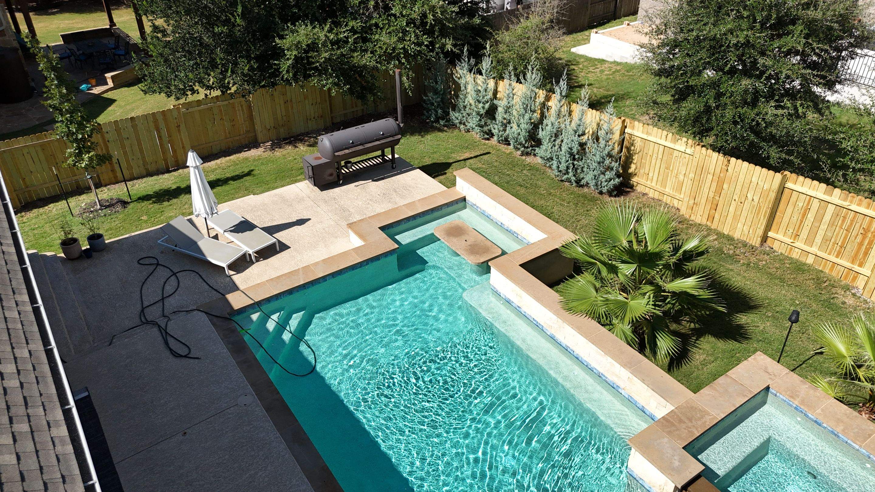 Residential Wood Fence in Austin by RoofsOnly.com