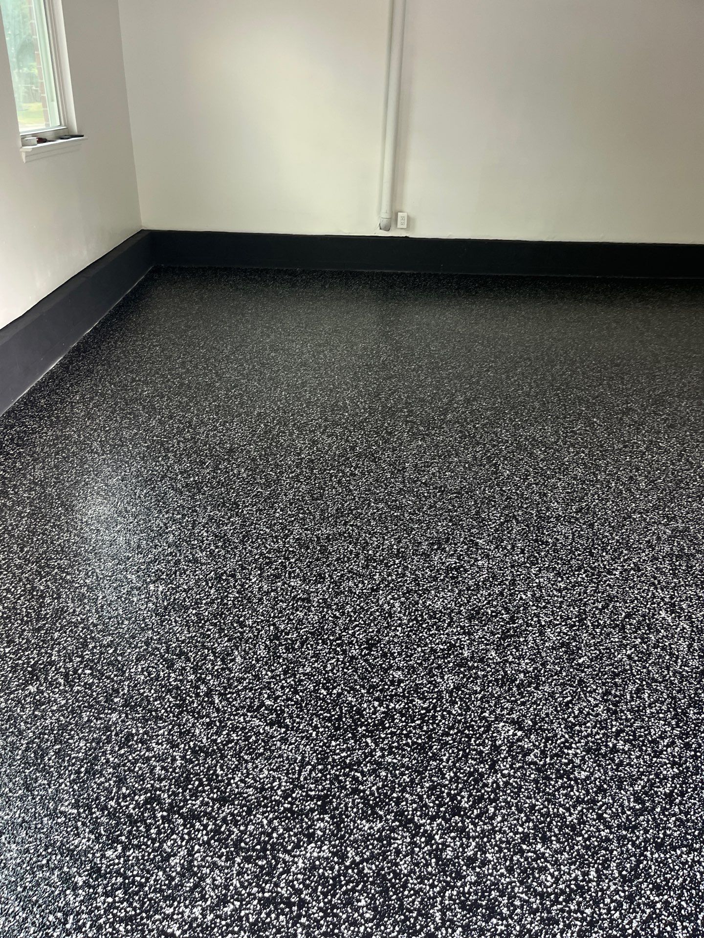 Garage Floor Coating using Raven
