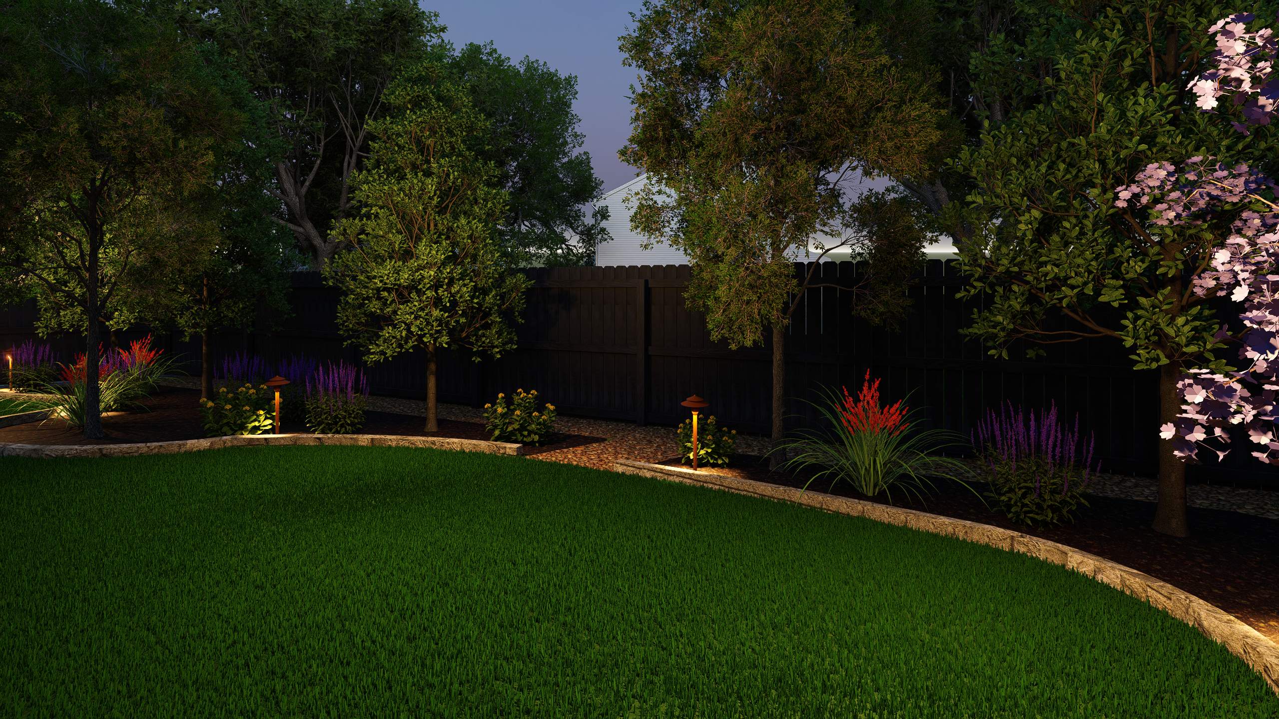 3D Design Render, San Antonio TX by Hole In One Lawns, LLC