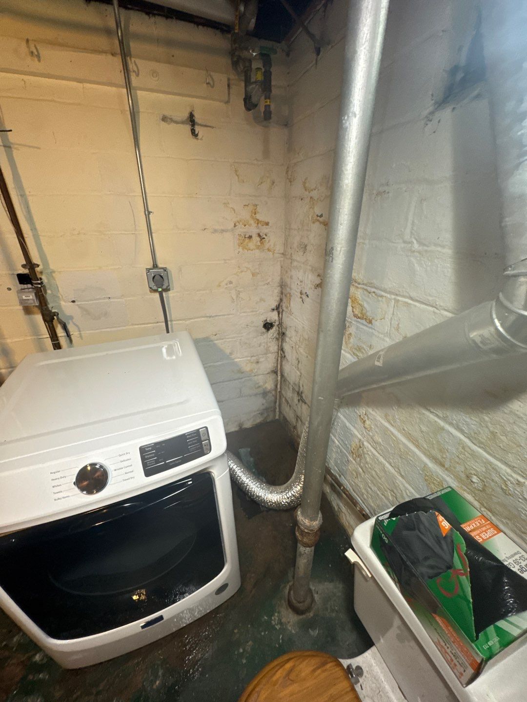 Sump Pump & Buried Discharge in Northeast Minneapolis by Waterproofing Northeast