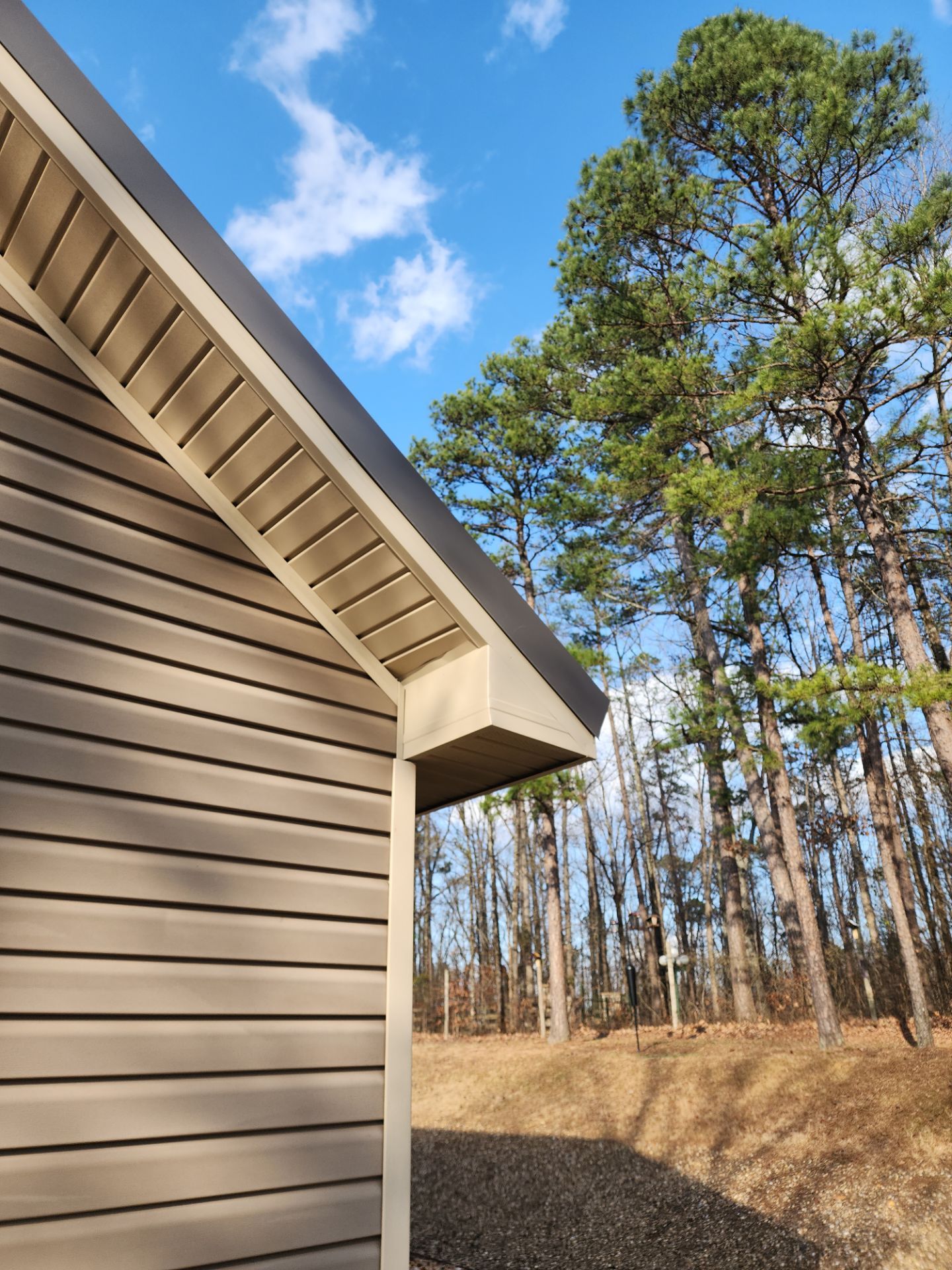 Residential Metal Roof Replacement using Reed's Metals: 26 GA. Standing Seam: Charcoal Grey by Hostetler Roofing