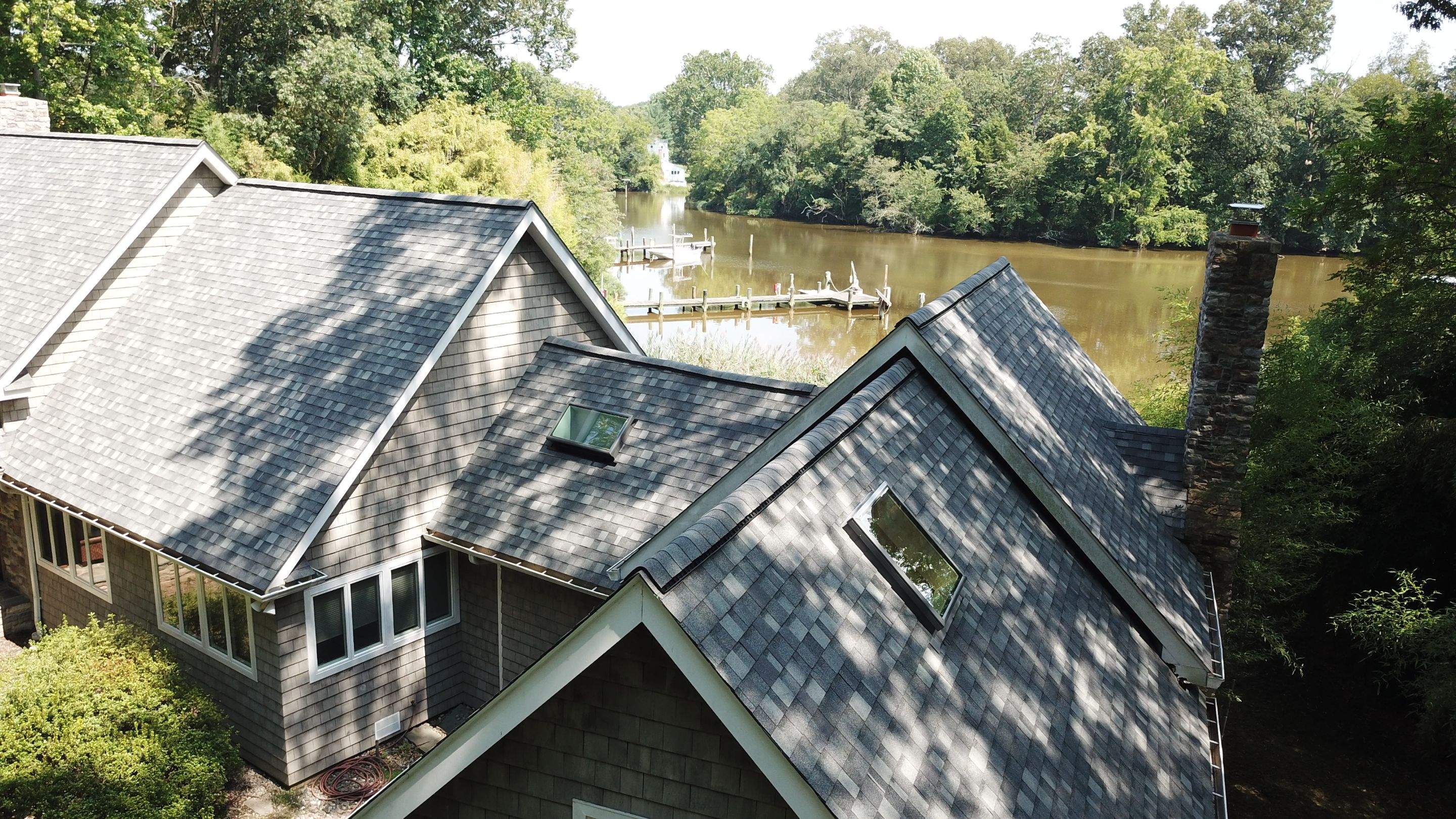 Roof Replacement using IKO Dynasty by American Home Contractors