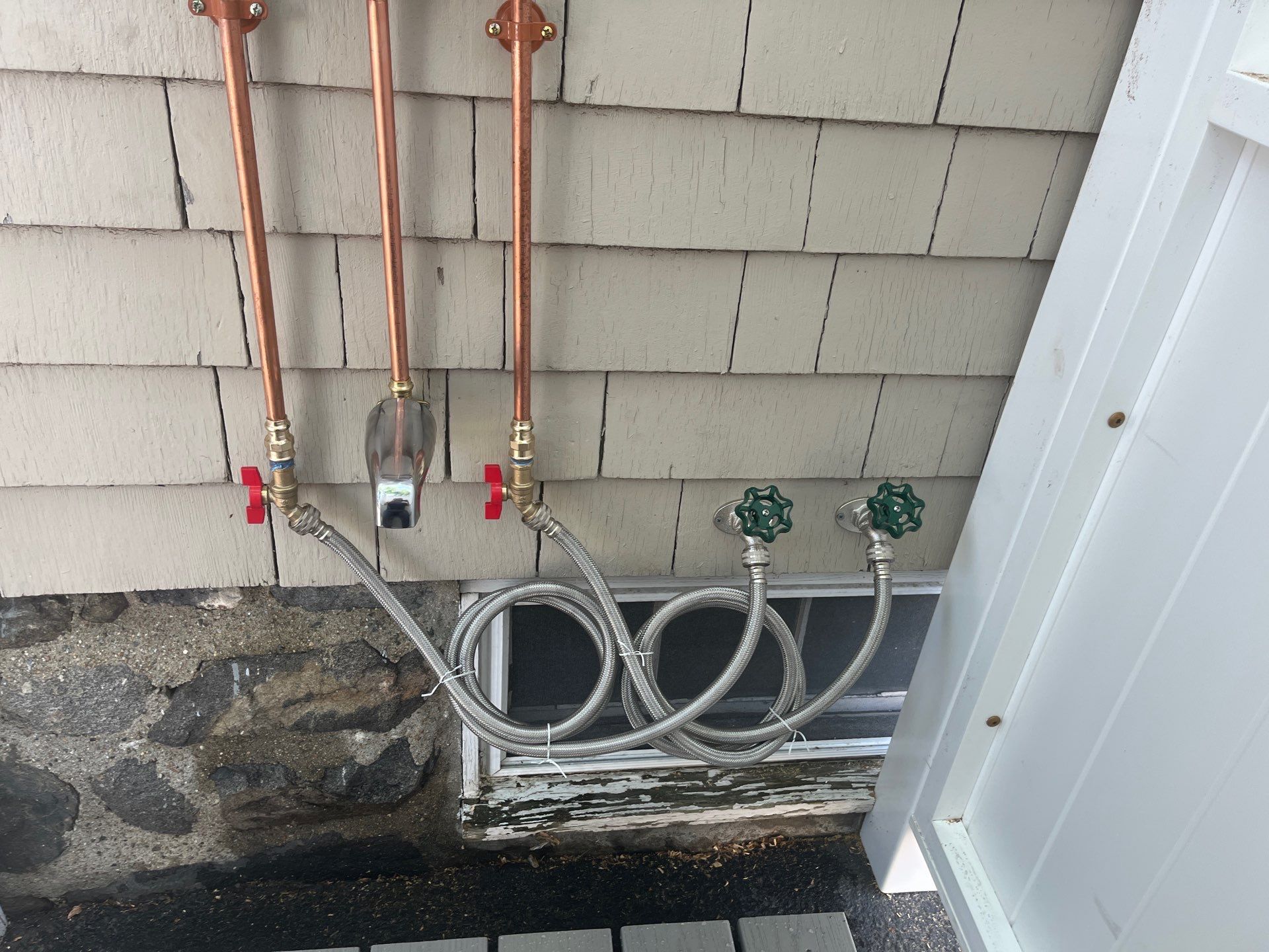 Outdoor Shower Installation — Marblehead, MA by FAGONE MECHANICAL
