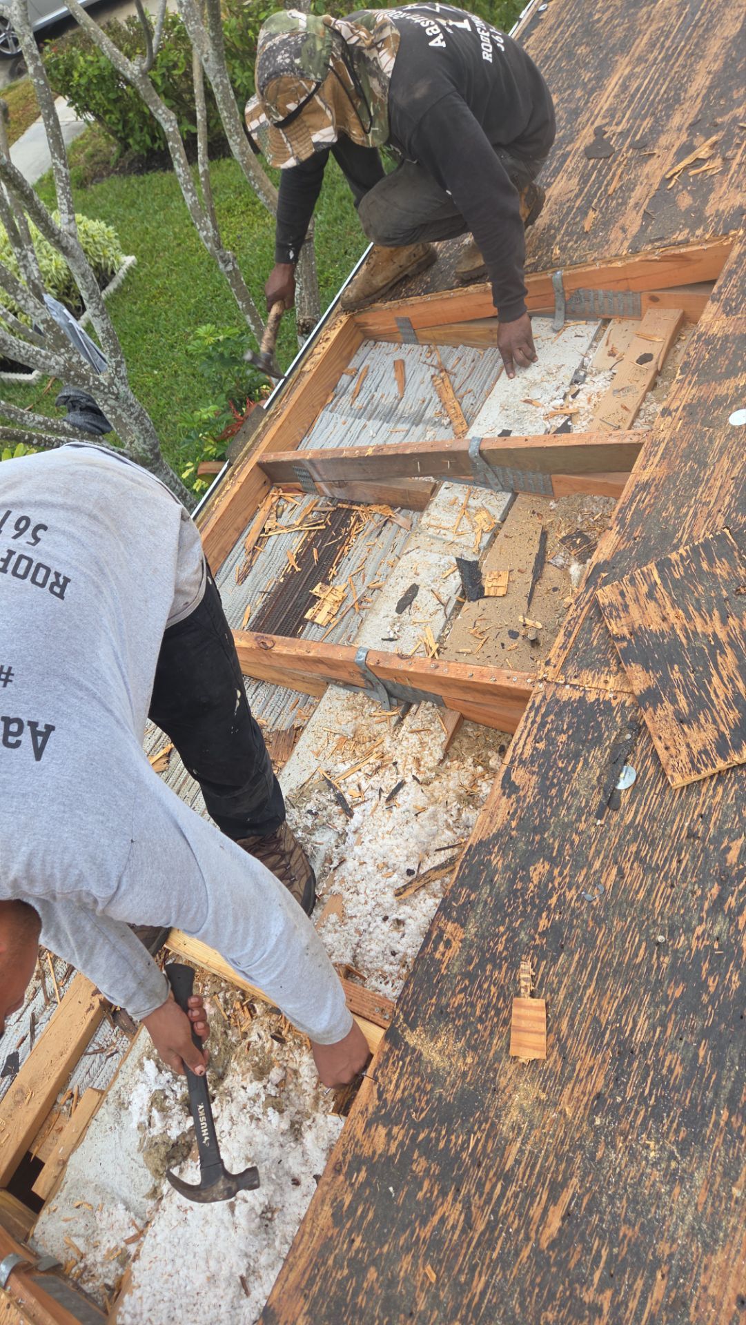Shingle Roof Replacement and Exterior Fascia Repair in Boca Raton by Aastro Roofing