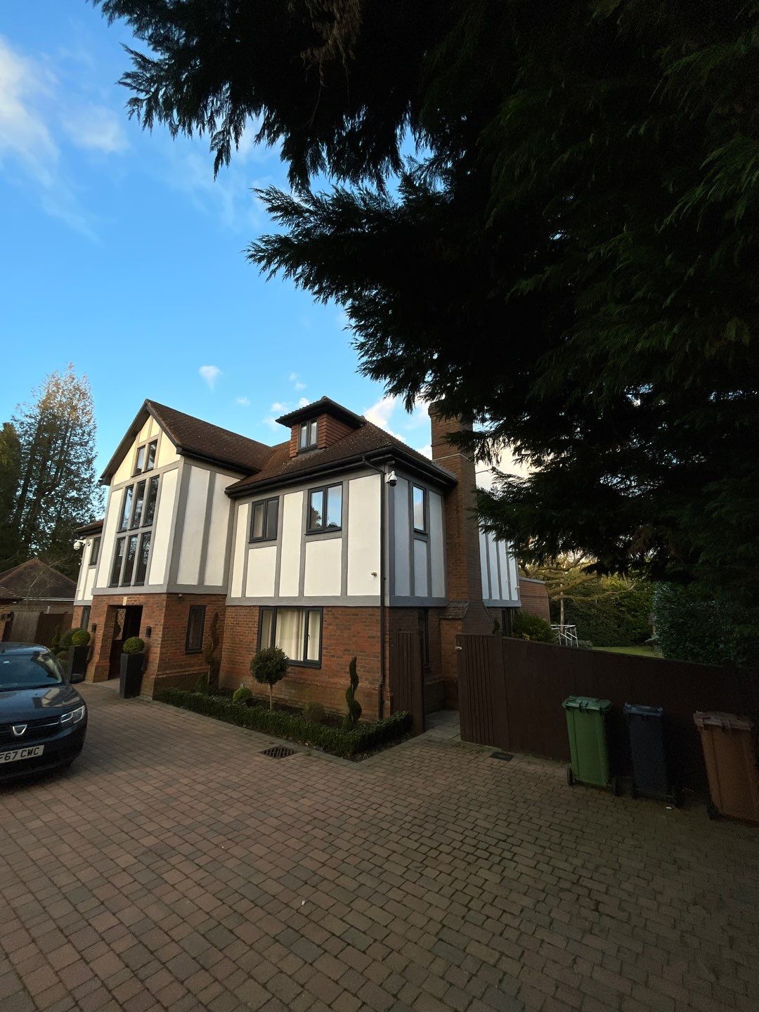 Roof and Driveway Clean using Mosmatic FSC and Biocide by Ges Exterior Cleaning ltd