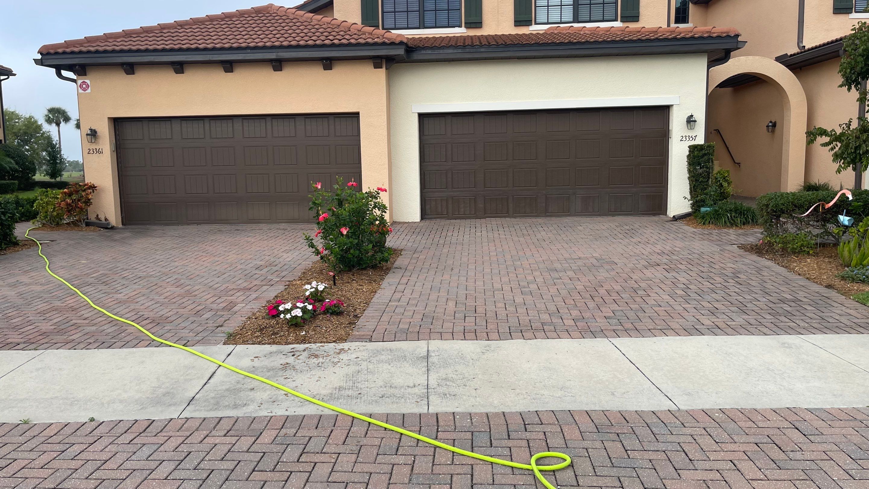 HOA Paver Driveway & Sidewalk Cleaning in Sarasota National, Venice, FL | Sunshine AquaWash by Sunshine AquaWash