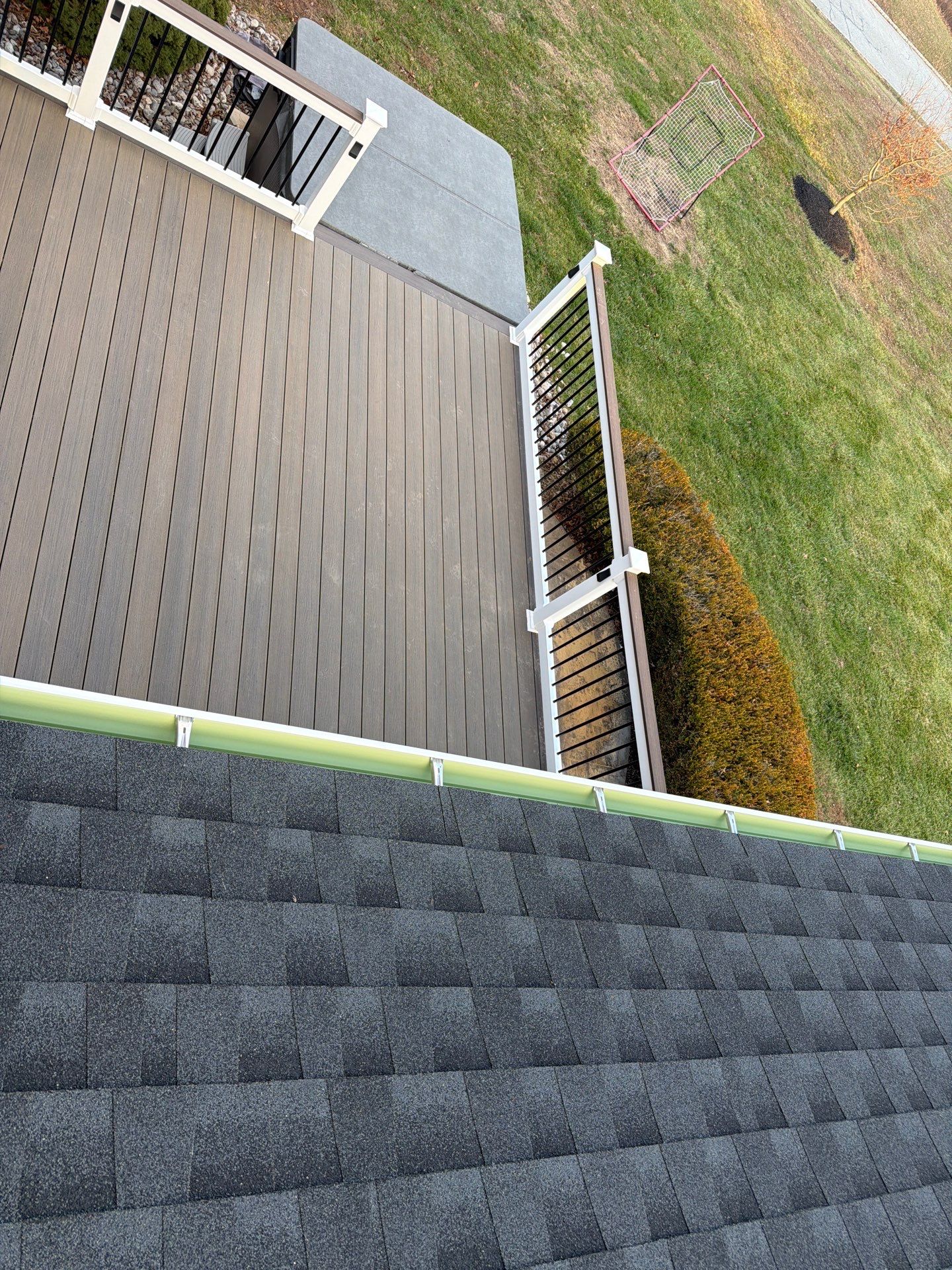 New Deck With a Roof and TV Mount in Raritan, New Jersey by deck guardian