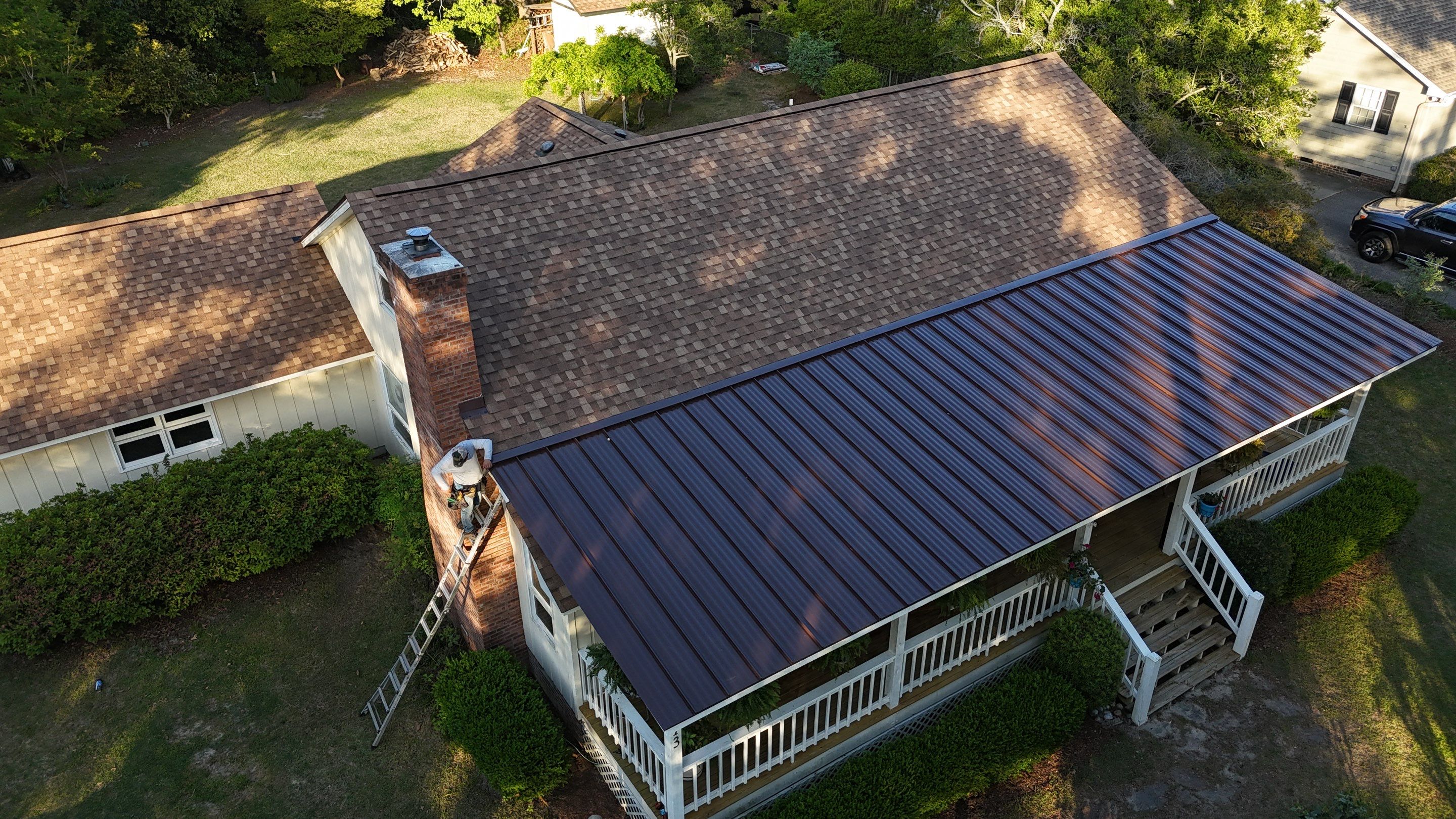 Project in Wilmington by Breeze Roofing Inc