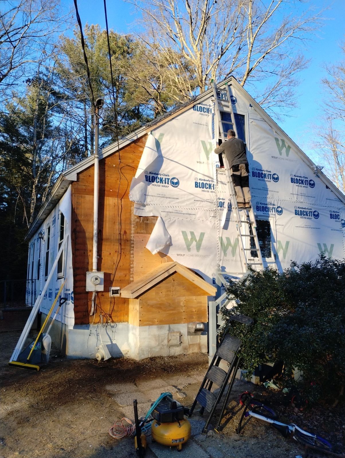 Residential Roofing Installation North Berwick Maine by Tall pine roofing
