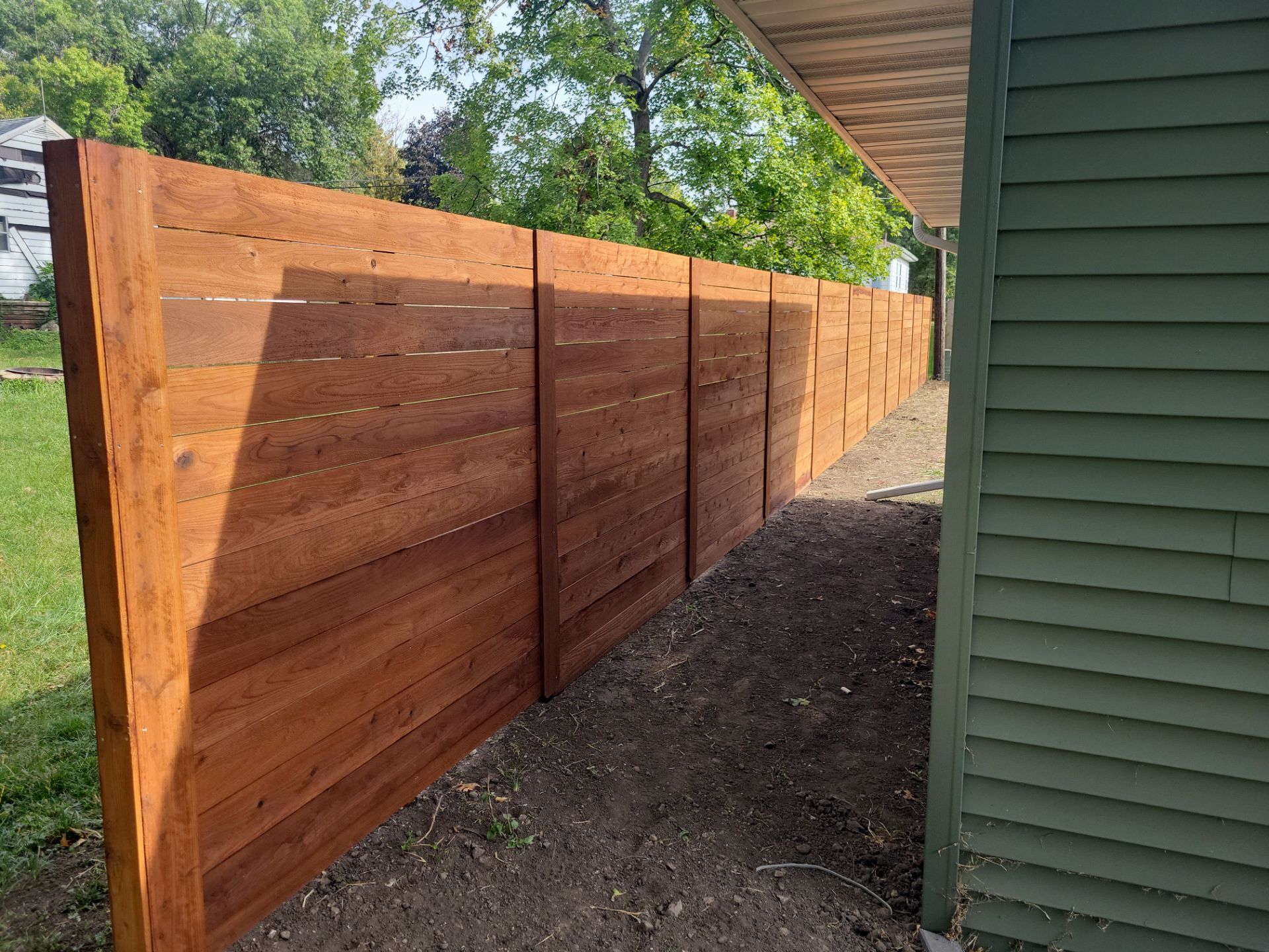 Project in Cedar Falls by Perfect Picket Fence and Stain