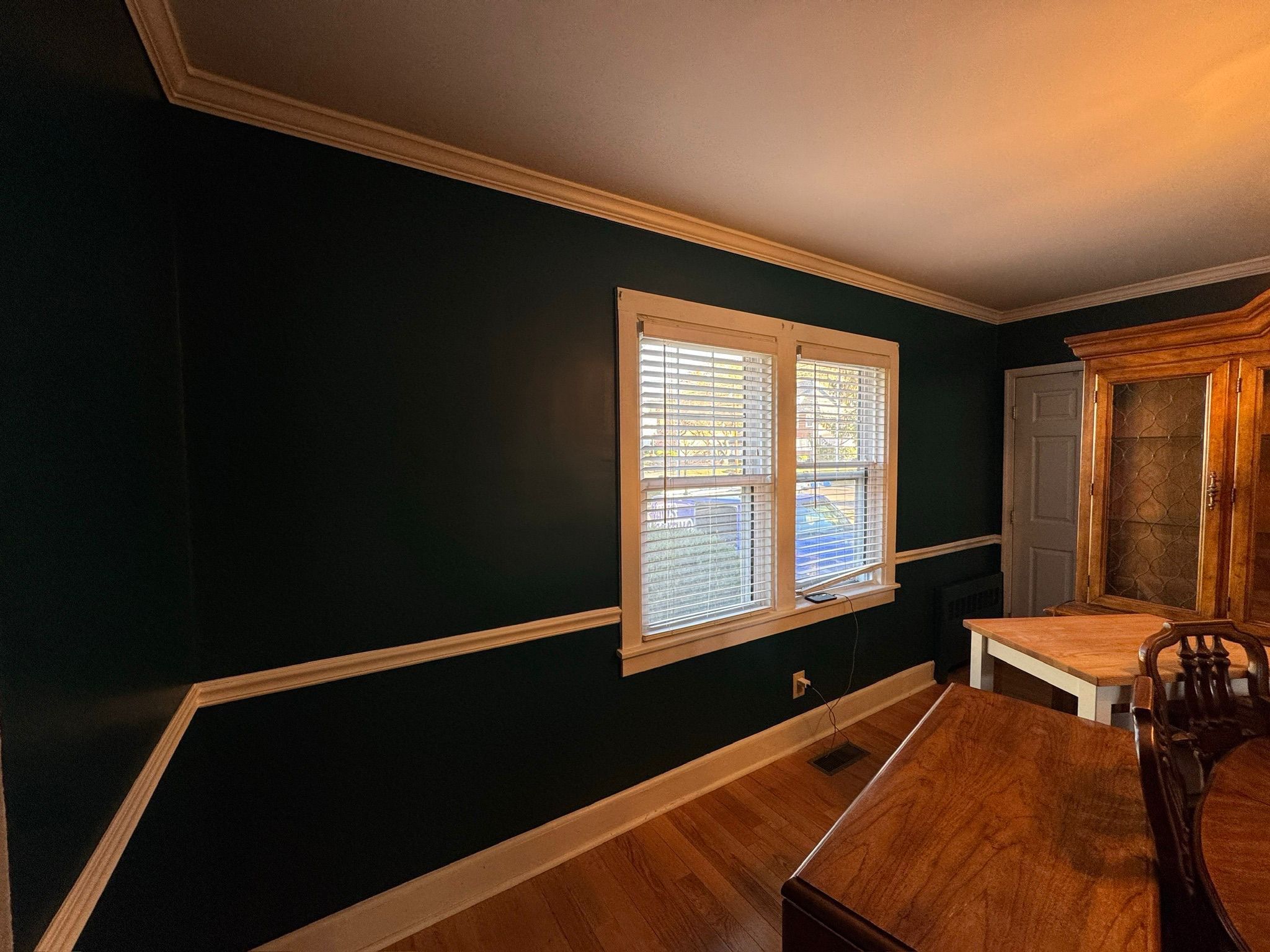 Dark Colorful Interior Painting Project by Davis Painting Llc