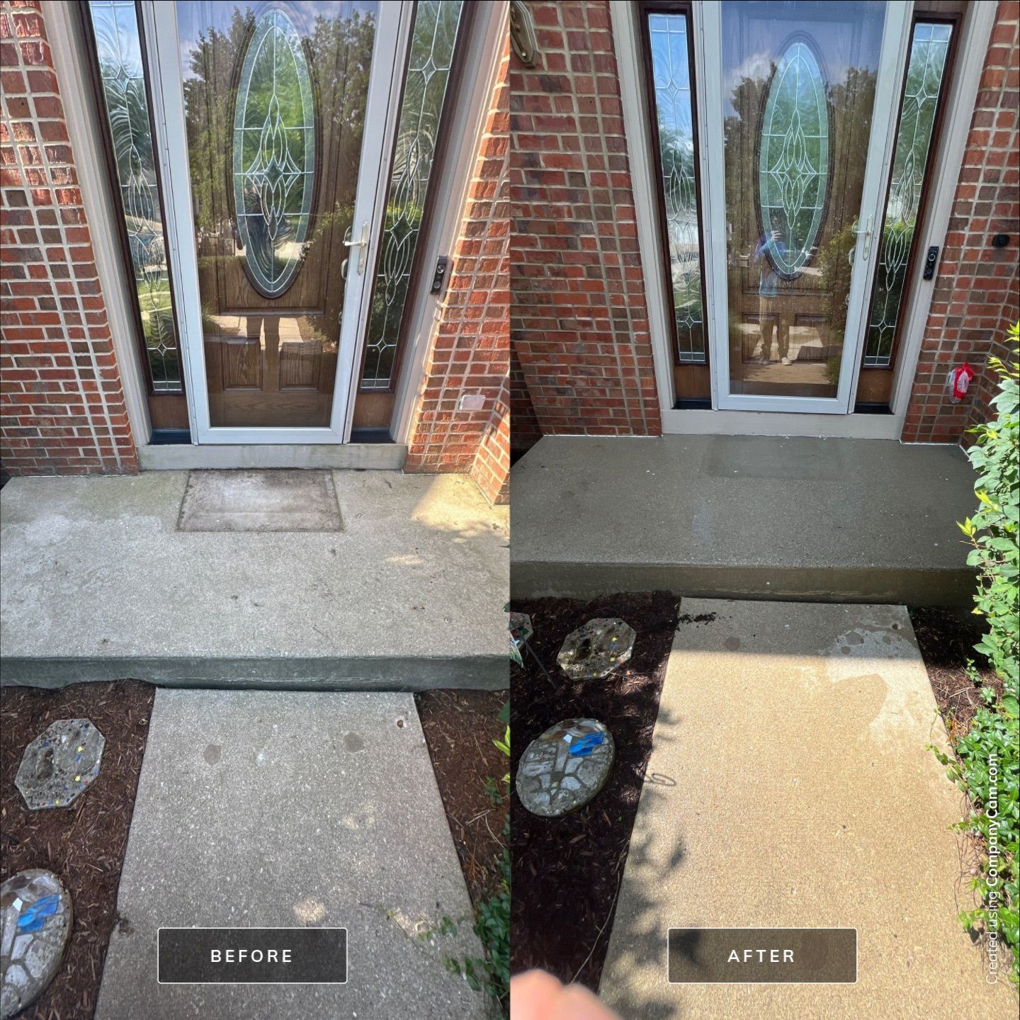 Project in Algonquin by Simmons Power & Soft Washing