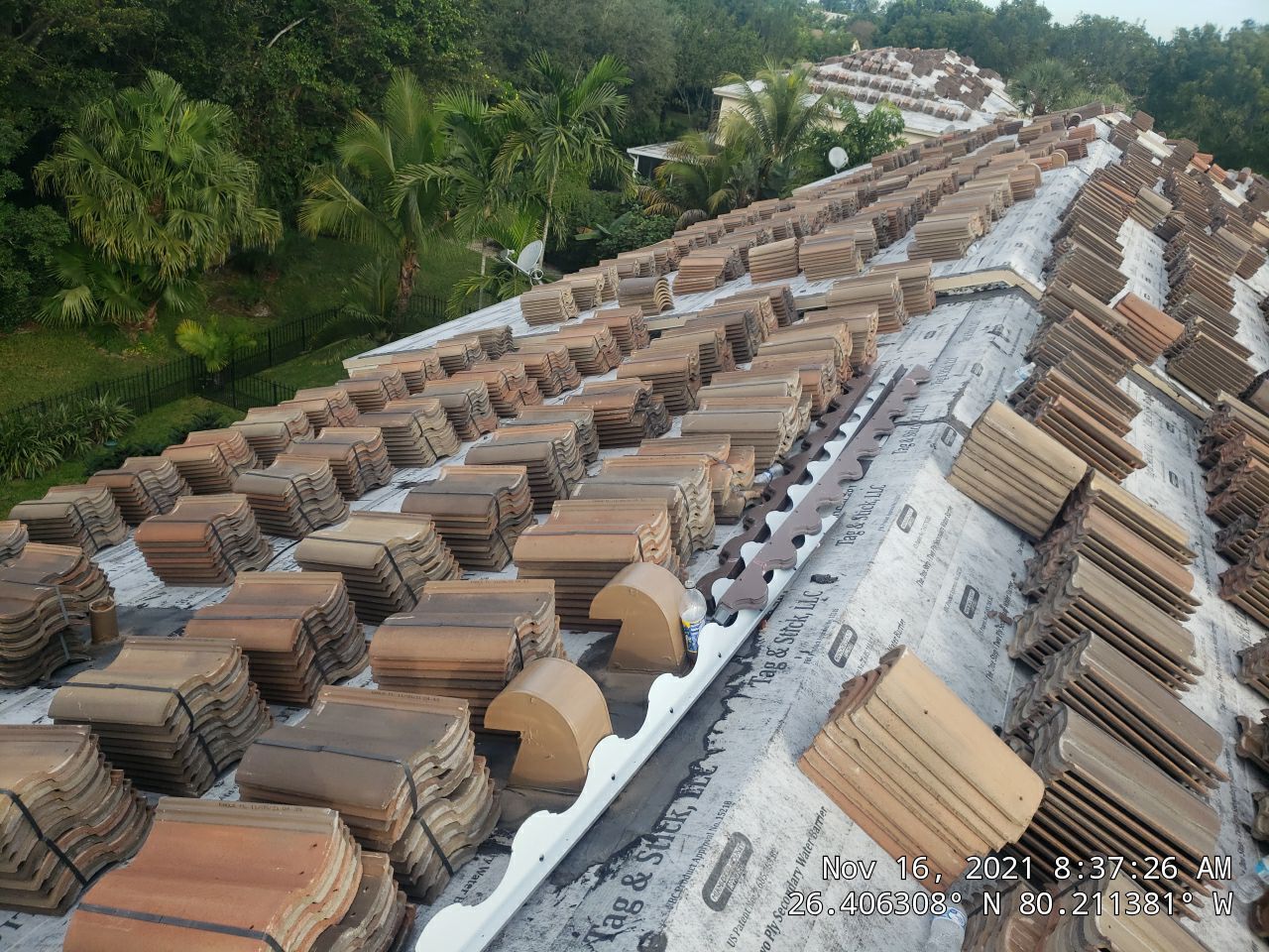 Residential Roofing Installation using Eagle Roofing Tile by BLUES BROTHERS ROOFING
