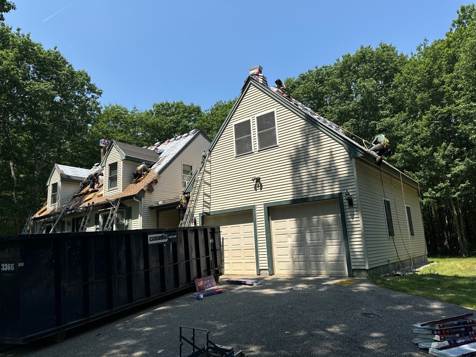 Roof Done in Kennebunk, ME by Tall pine roofing