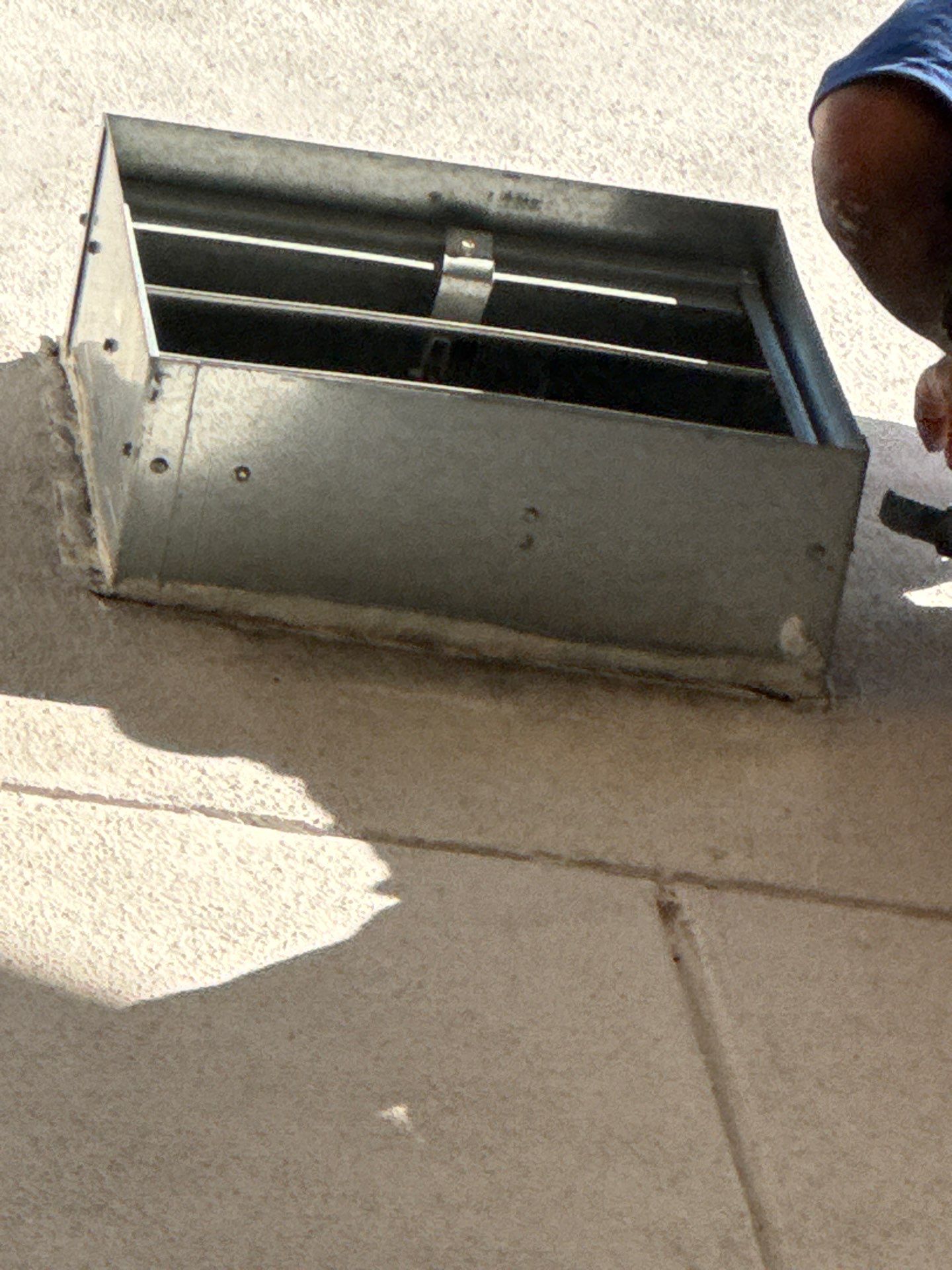 Scupper Repair Wall Leak by Associates Roofing Unlimited 