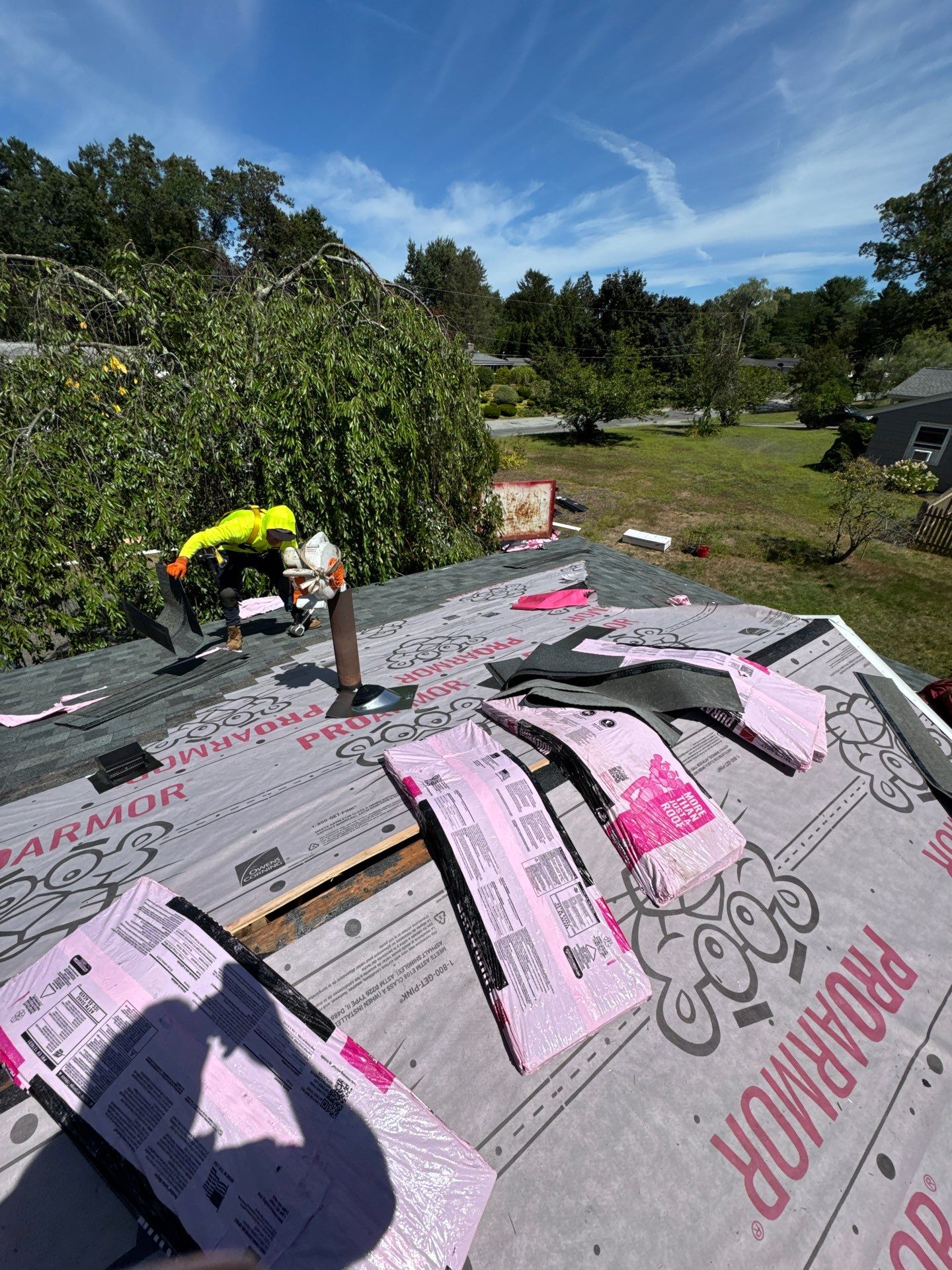 Roof Replacement & Gutter Installation – Chelmsford, MA by Mighty Dog Roofing of Greater Middlesex County