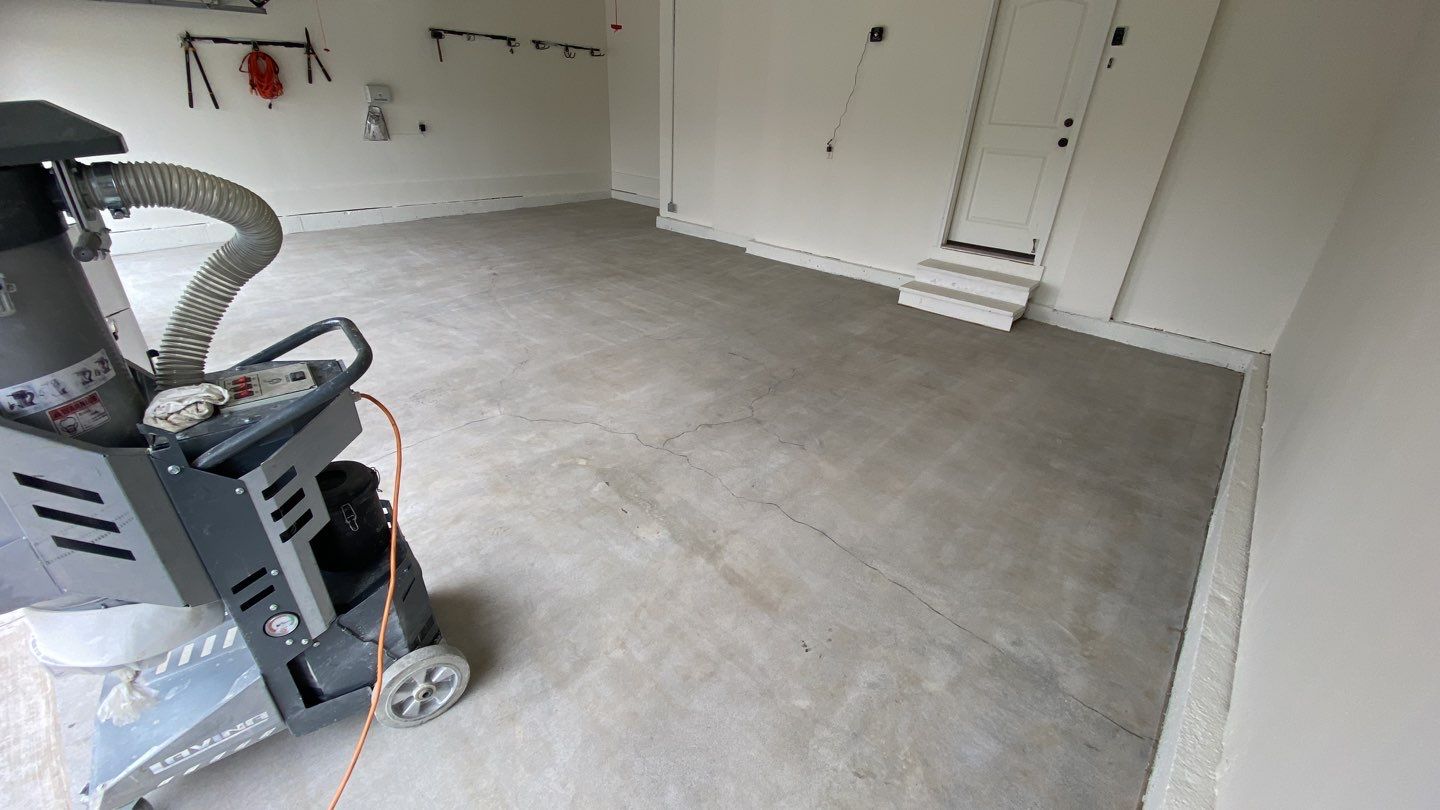 Garage using Domino  by Select Painting, Coatings & Garage Cabinets