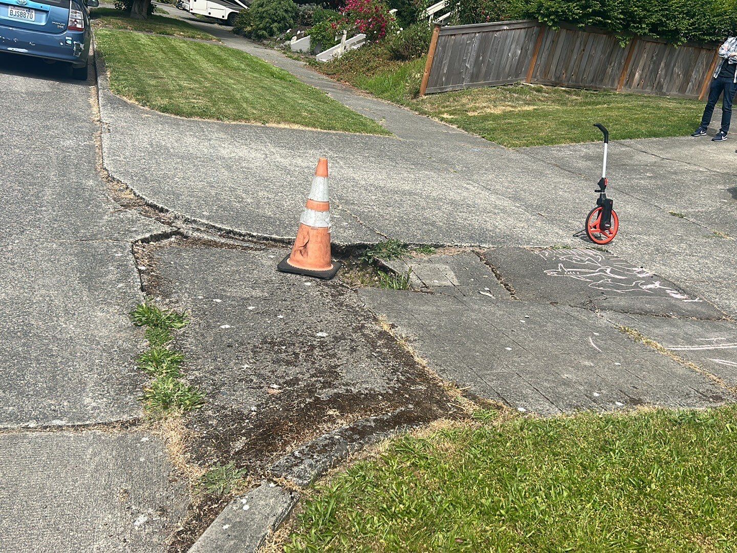 Aaron | Concrete Driveway Repair   by Jireh Asphalt & Concrete Inc 