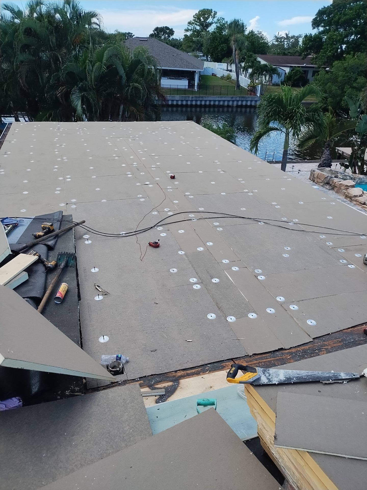 Project in St. Petersburg 33703 by Mitchell Roofing Company LLC 