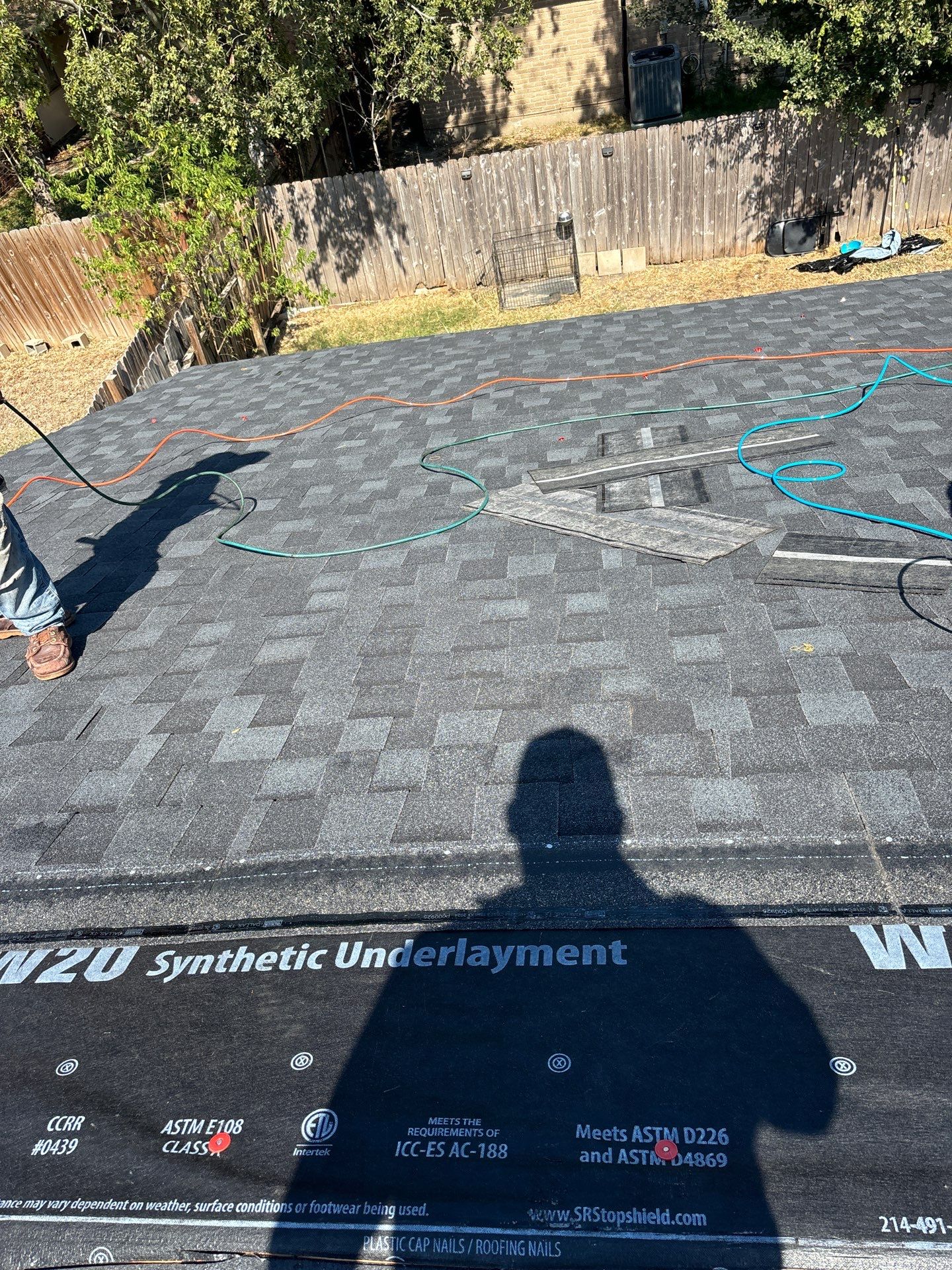 Residential Roofing Installation using Owen's Corning Duration (Lifetime) Shingles by Roof Repair Company