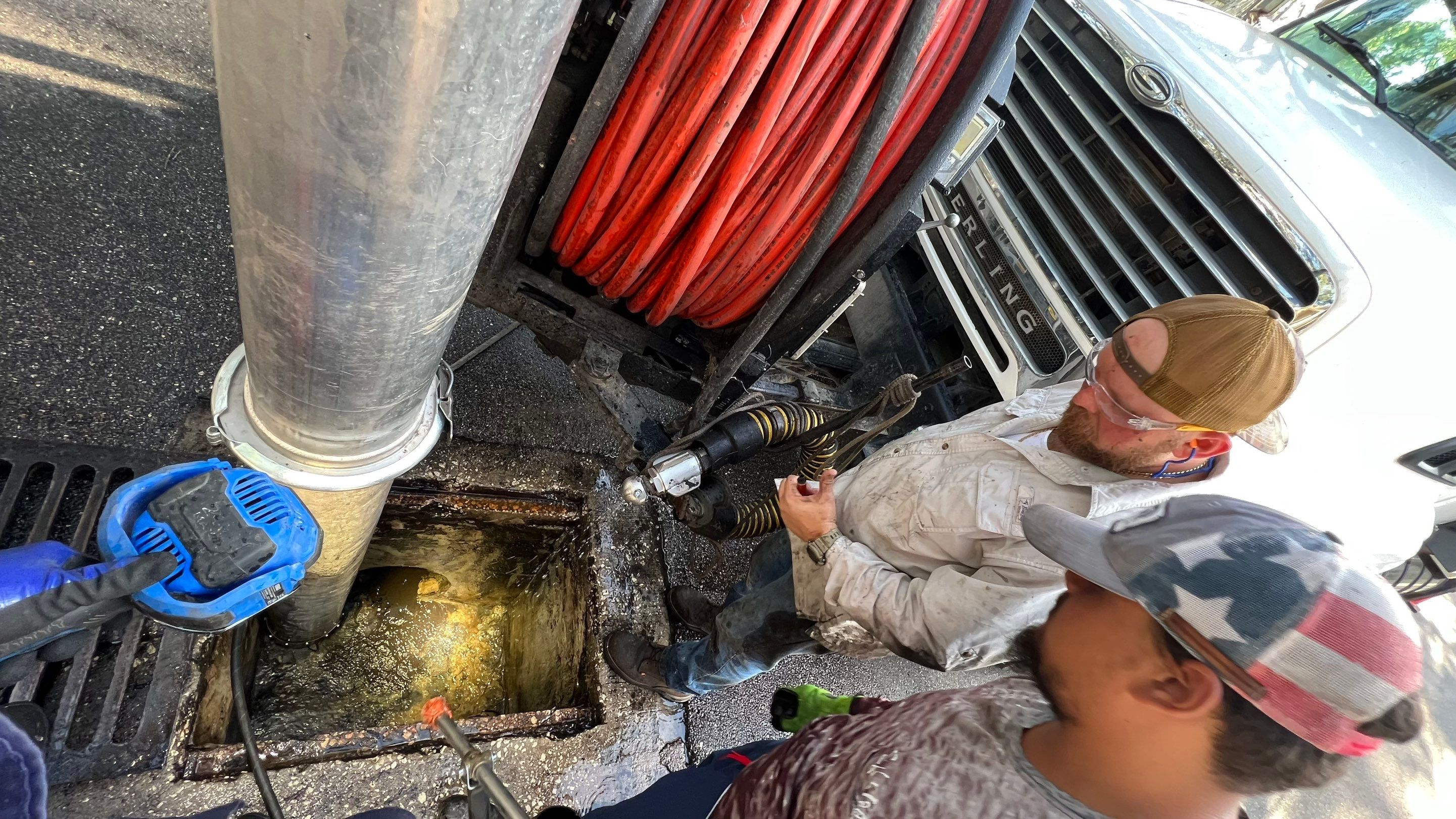 Apartment Complex Storm Water System Cleaning and Maintenance by APS Power & Water