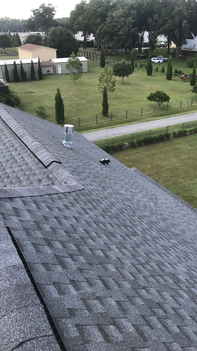 Residential Roofing Installation using GAF HDZ Shingles by Protek Roofing Heating Air & Solar