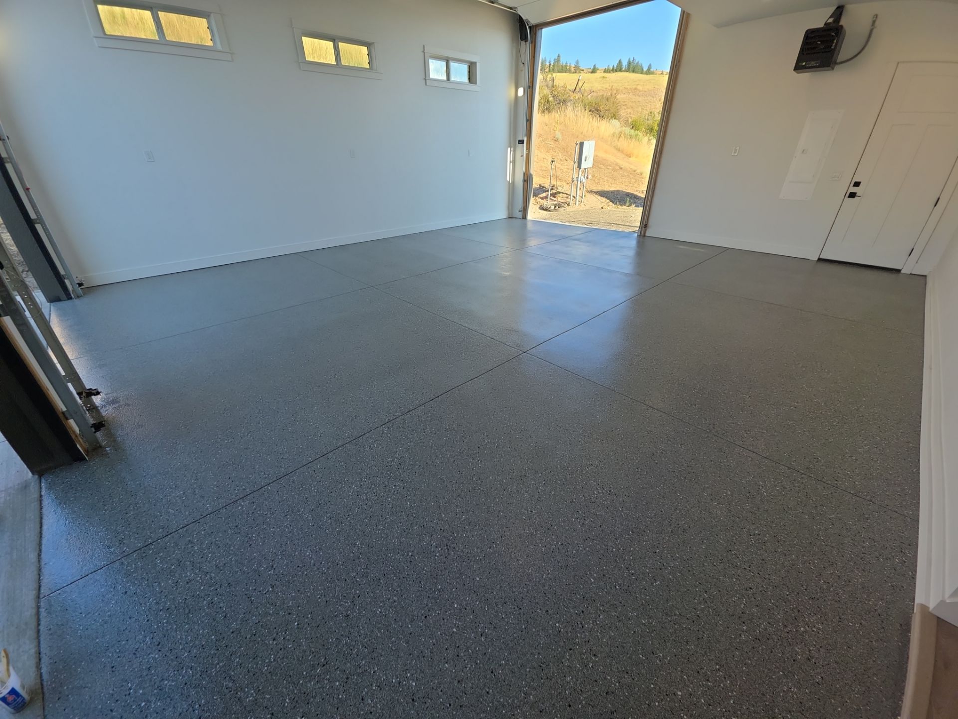 Garage Transformation using Shale Hybrid by Croc Coatings, LLC