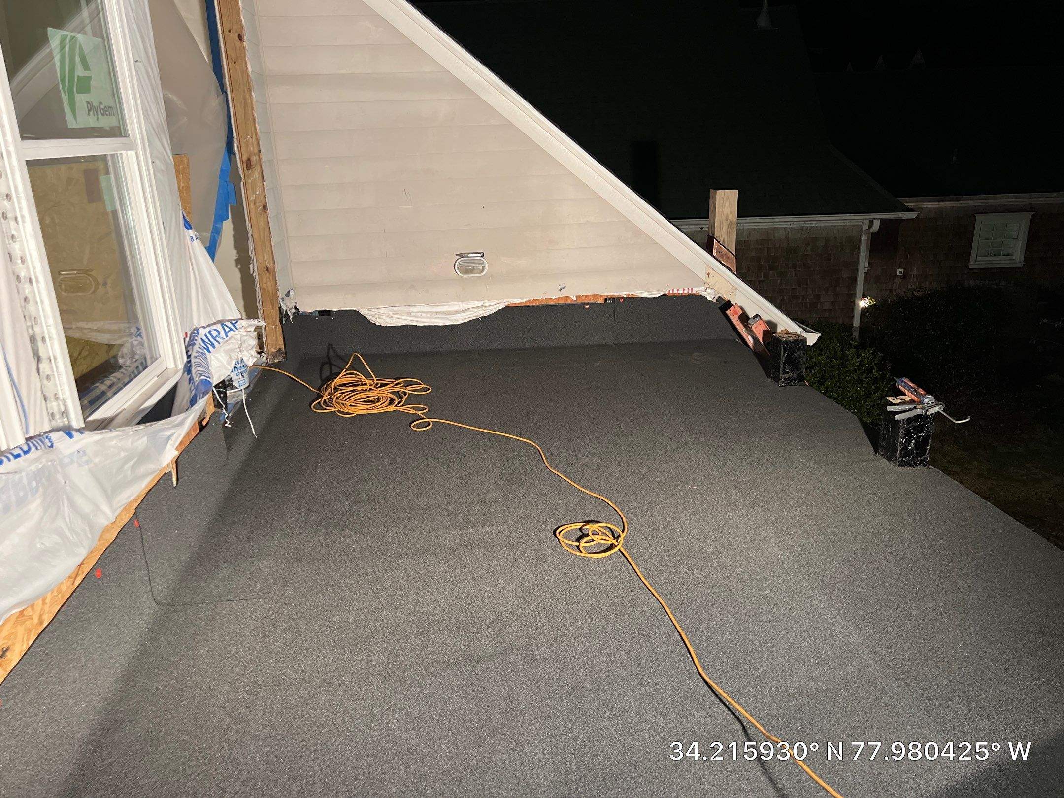 Insurance Claim Storm Damage Restoration with Skylight Replacement in Leland, NC by RGR Construction and Roofing, LLC