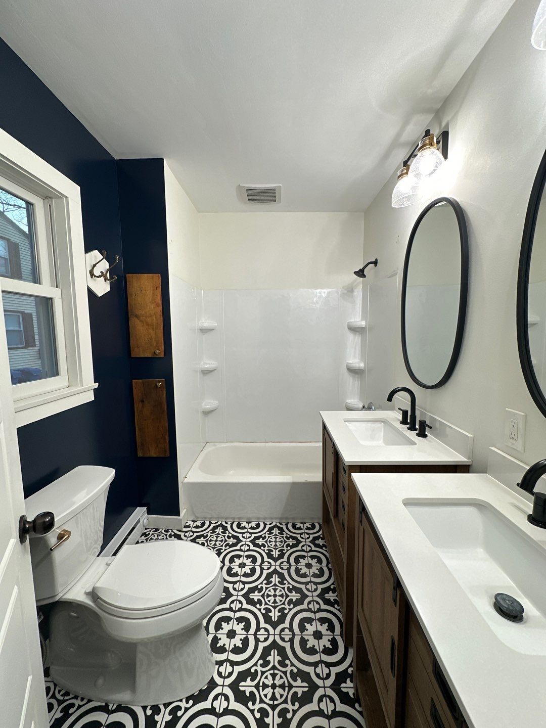 Tub to Walk-In Shower Conversion in Sprague, CT by Yankee Home Improvement